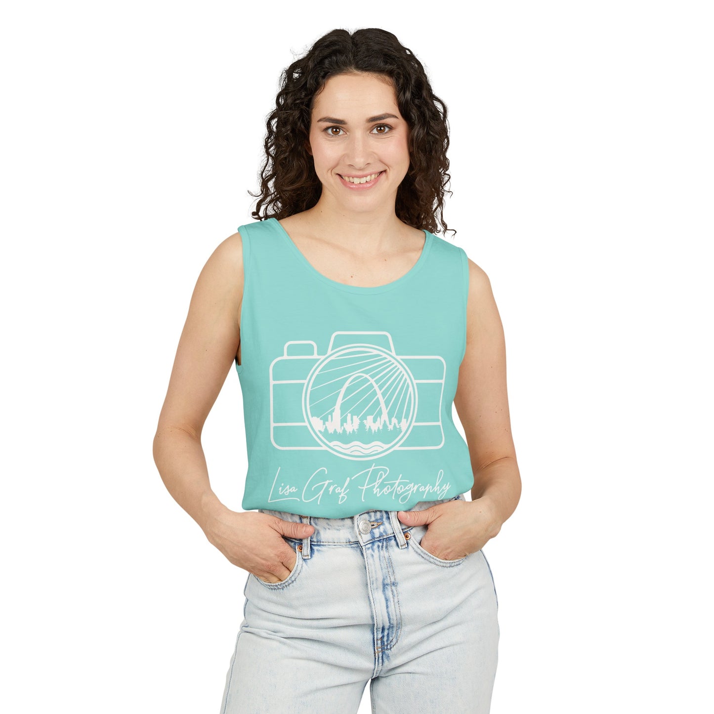 Lisa Graf Photography - Unisex Garment-Dyed Tank Top