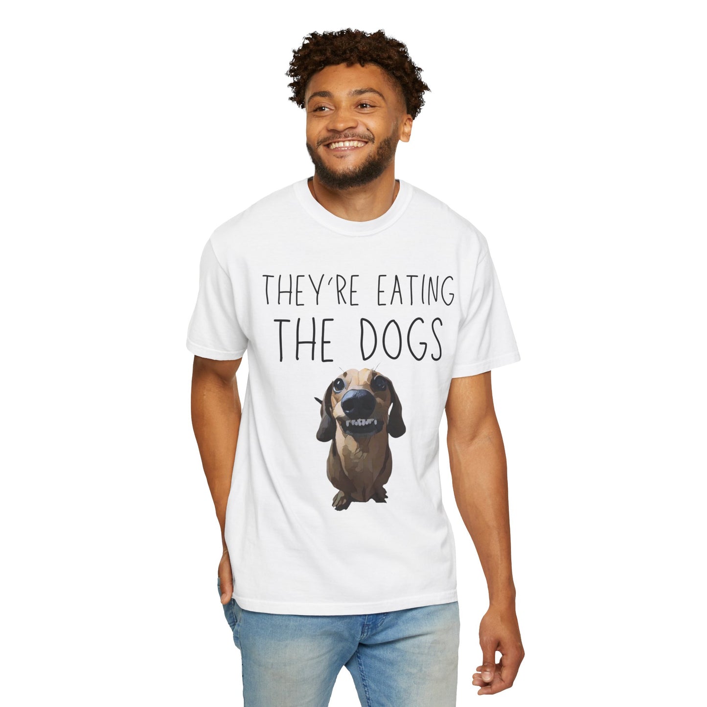 They’re Eating the Dogs! Personalized Dog T-Shirt