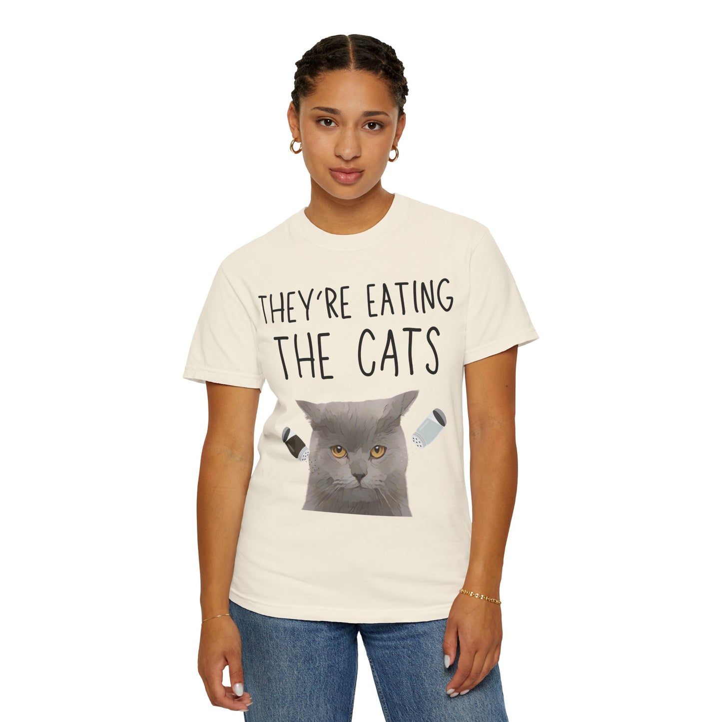 They’re Eating the Cats! Personalized Cat T-Shirt