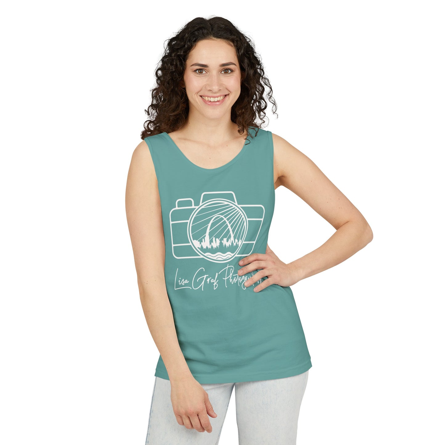 Lisa Graf Photography - Unisex Garment-Dyed Tank Top