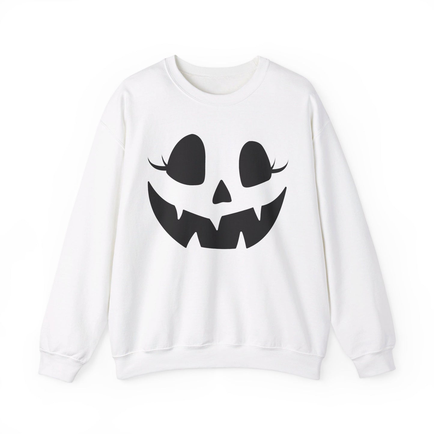 Girly Pumpkin | Adult Unisex Halloween Sweatshirt