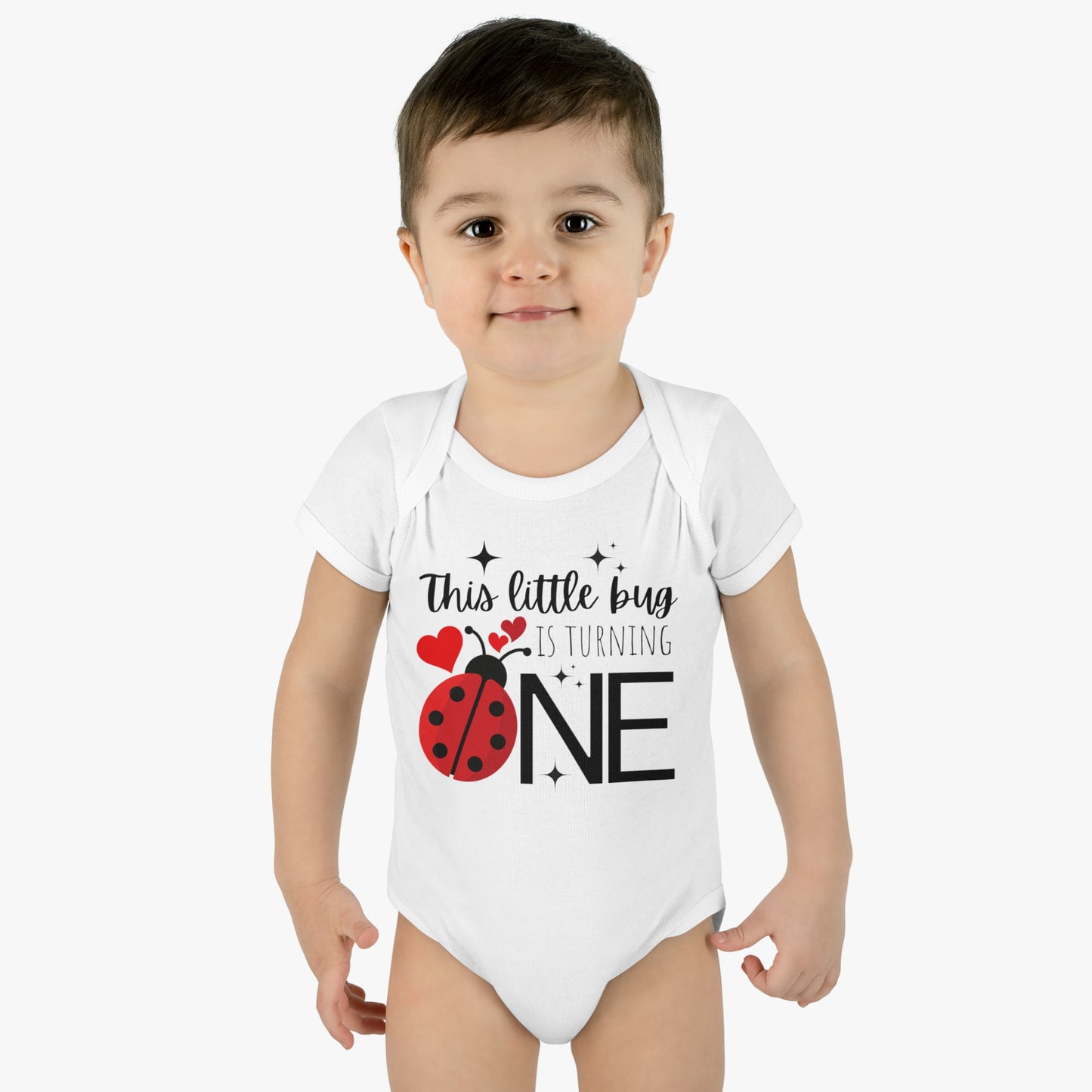 This Little Bug is Turning One | Ladybug First Birthday Shirt