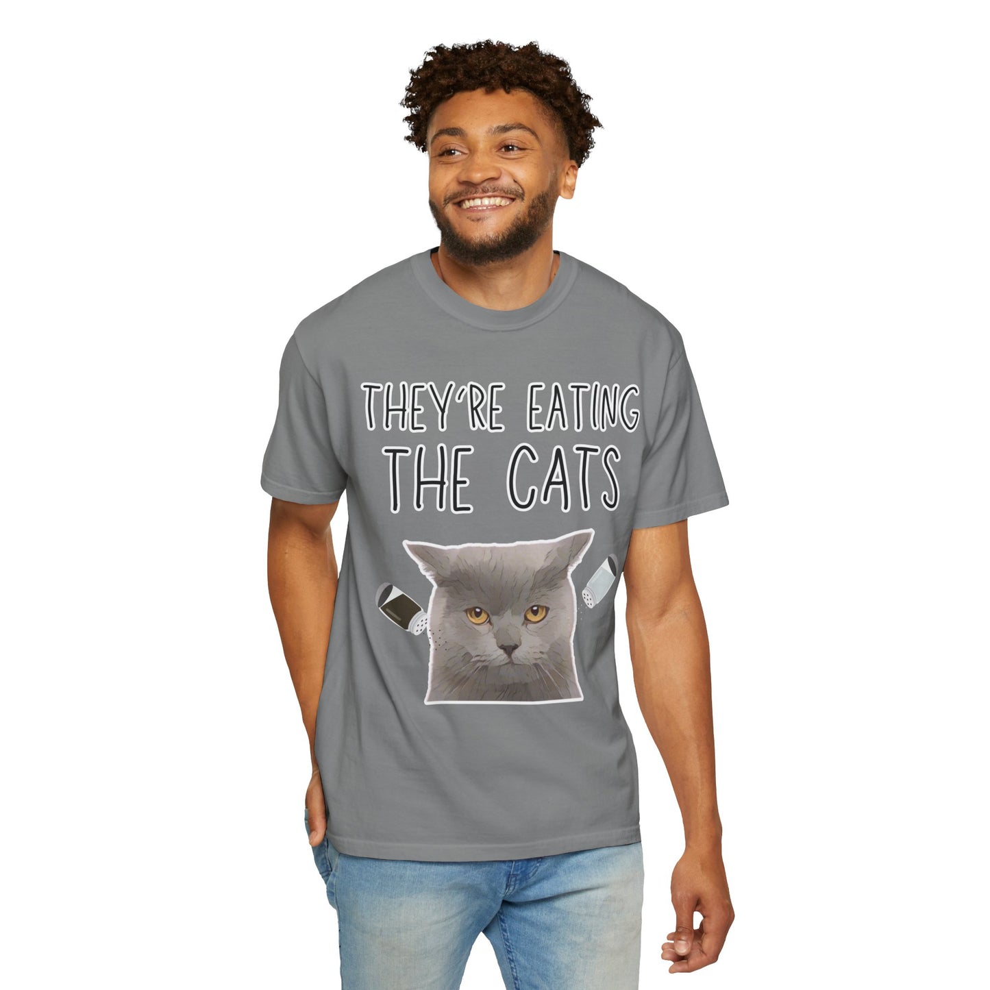 They’re Eating the Cats! Personalized Cat T-Shirt