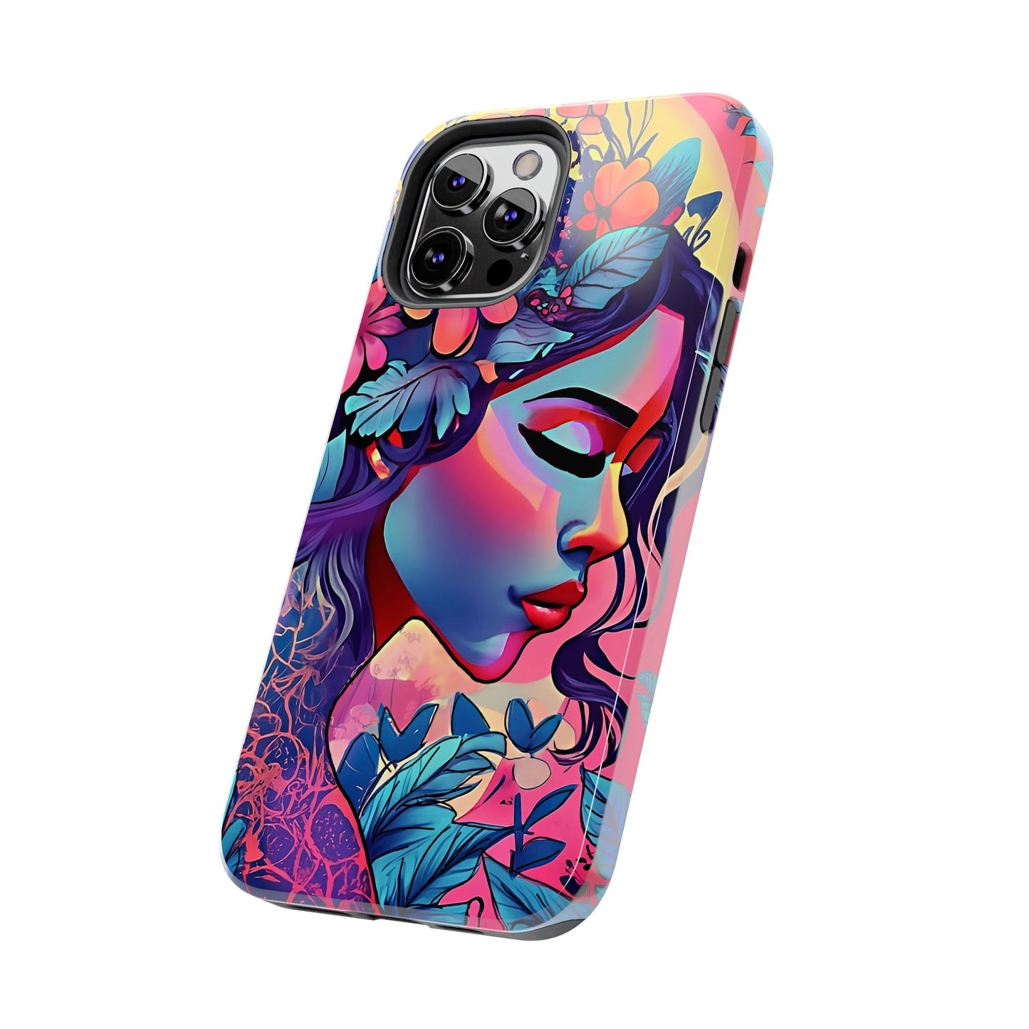 Anime iPhone Case | Water Goddess Original Art | iPhone X, iPhone 11, iPhone 12, iPhone 13, iPhone 14