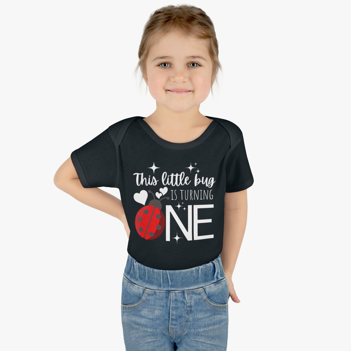 This Little Bug is Turning One | Ladybug First Birthday Shirt