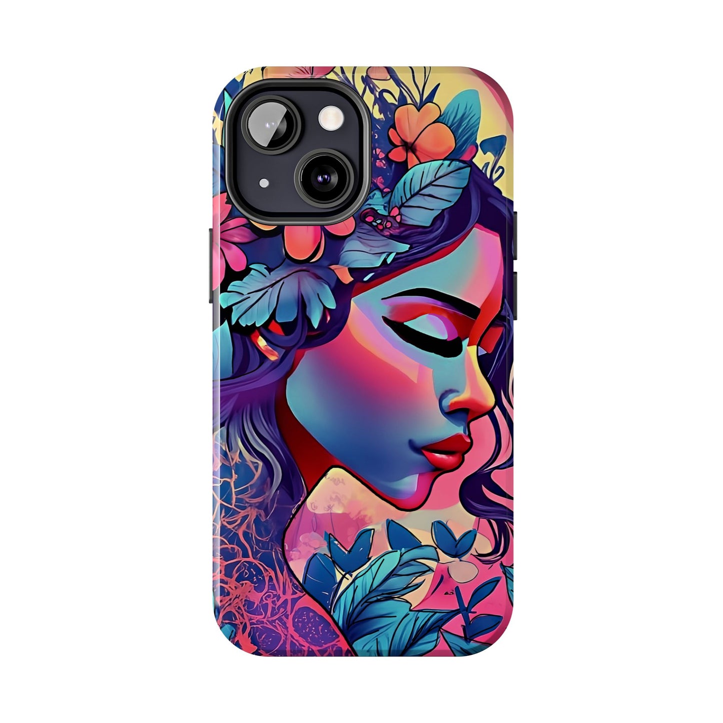 Anime iPhone Case | Water Goddess Original Art | iPhone X, iPhone 11, iPhone 12, iPhone 13, iPhone 14