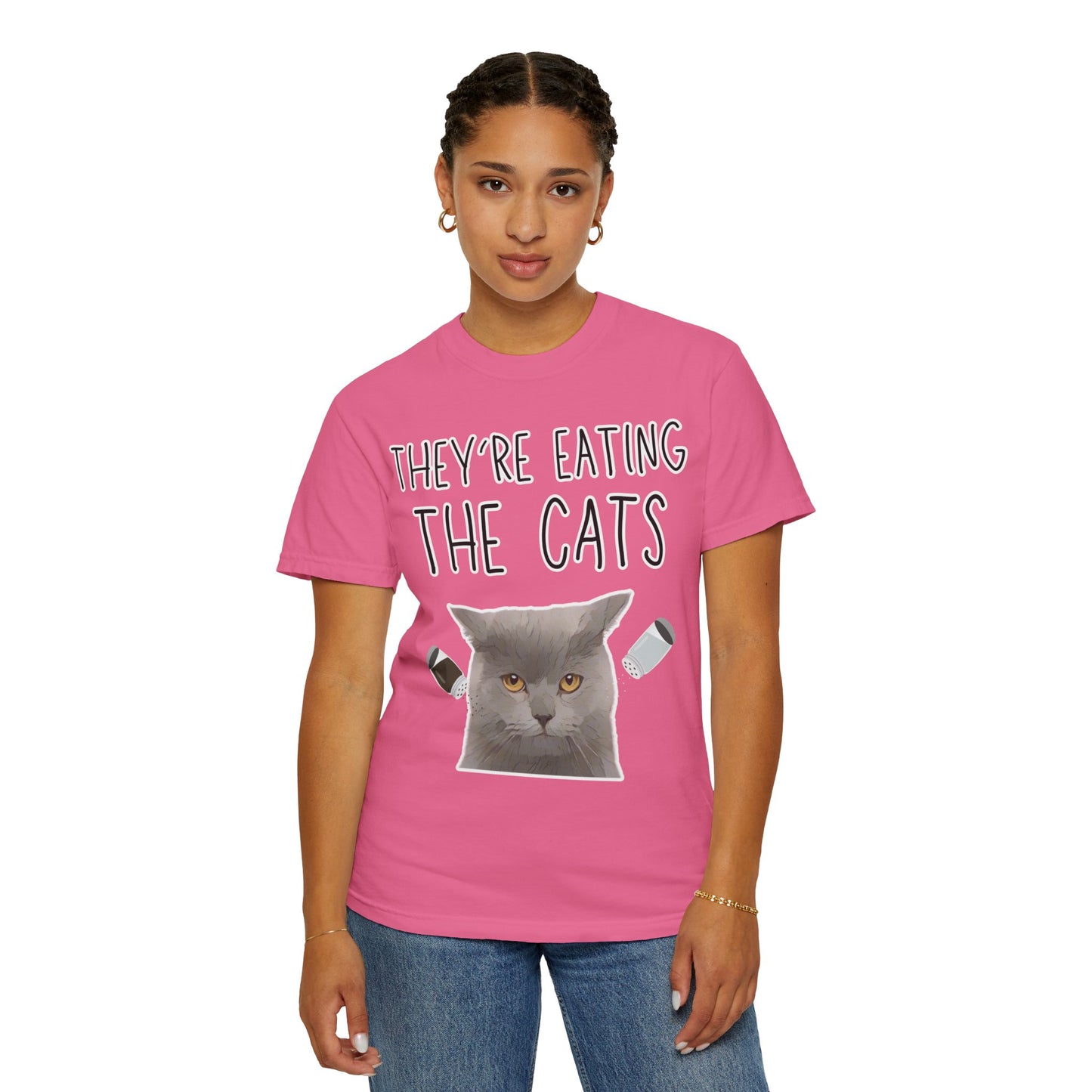 They’re Eating the Cats! Personalized Cat T-Shirt