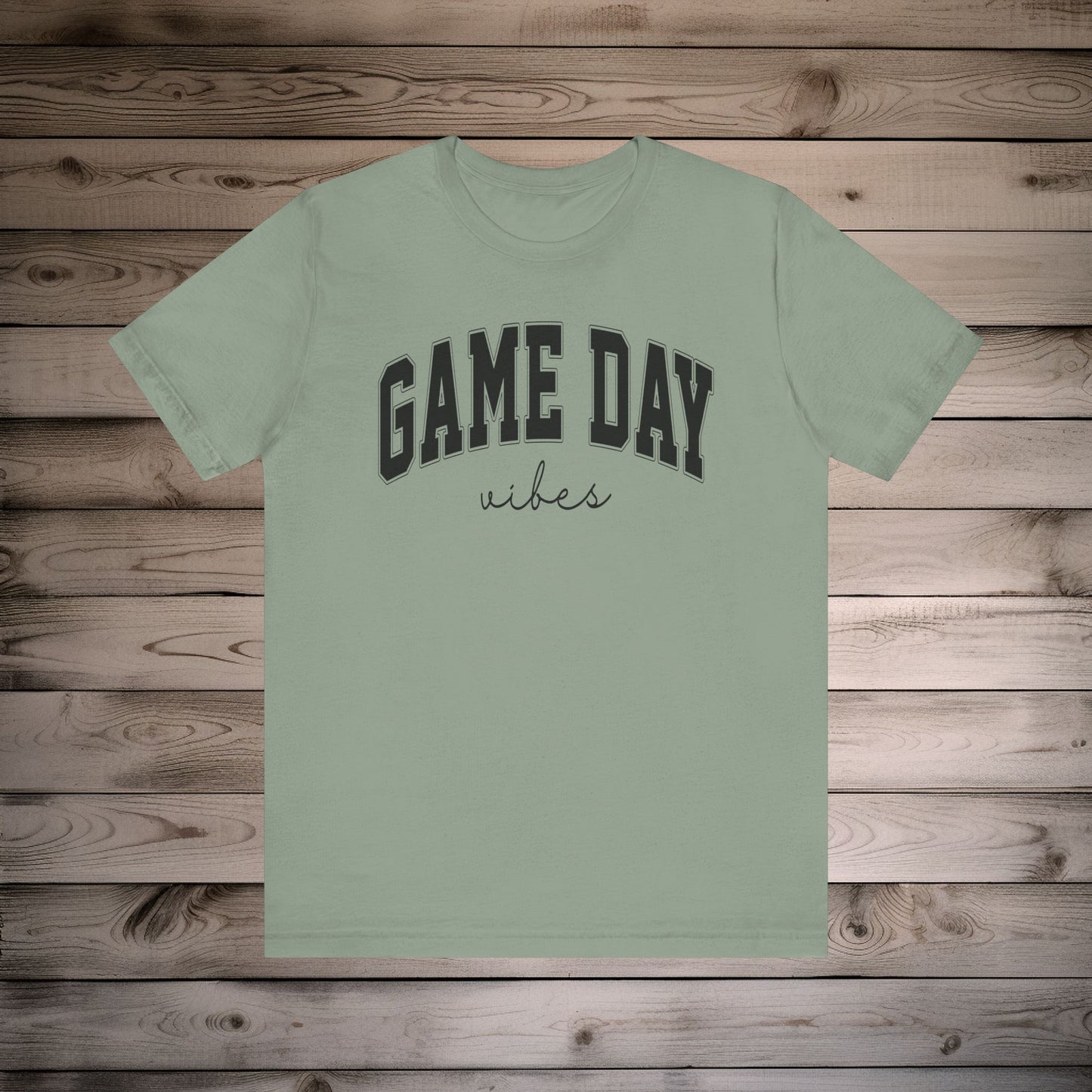 Game Day Vibes - Unisex Jersey Lightweight Tee