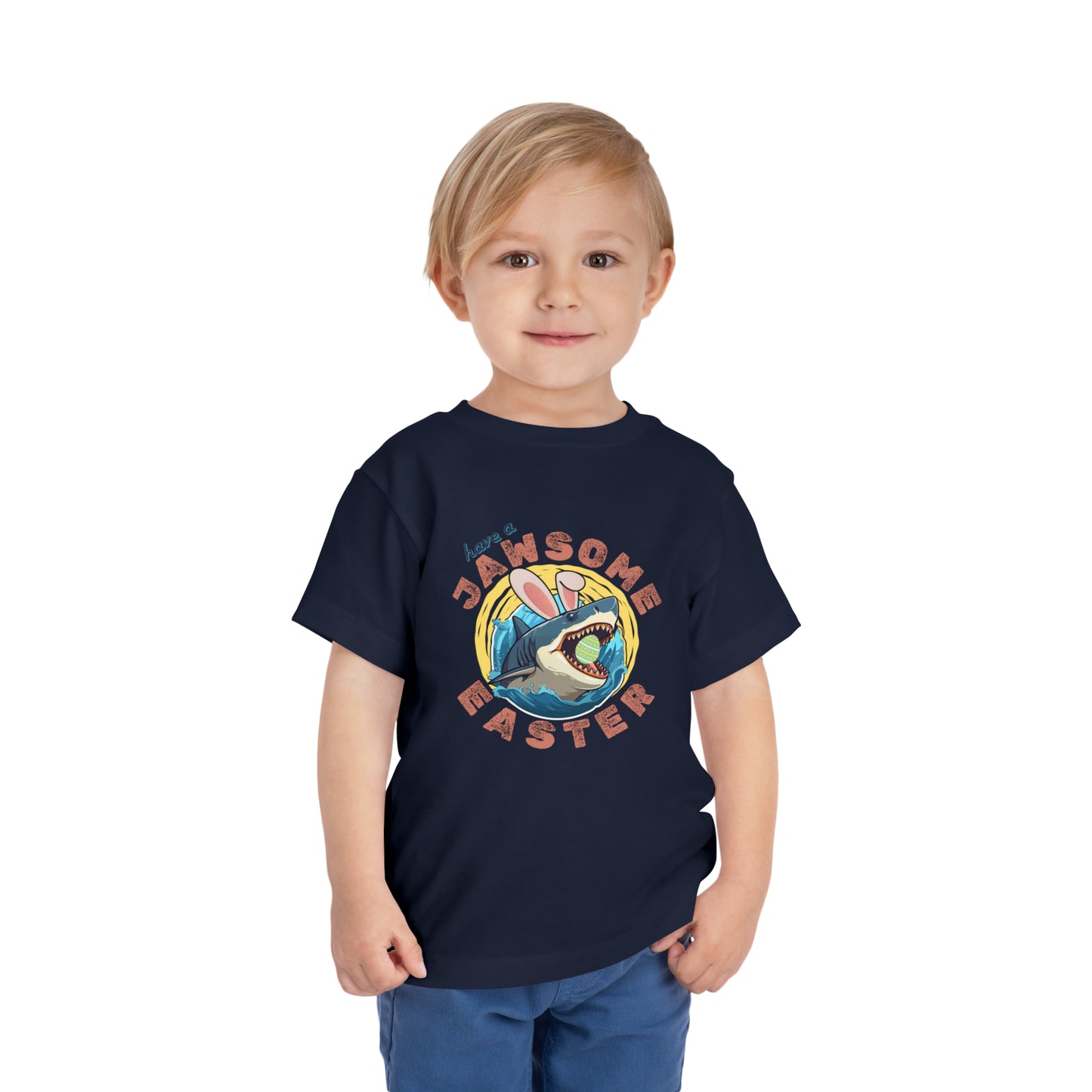 "Have A Jawsome Easter" Toddler Tee | Shark Easter Shirt for Kid