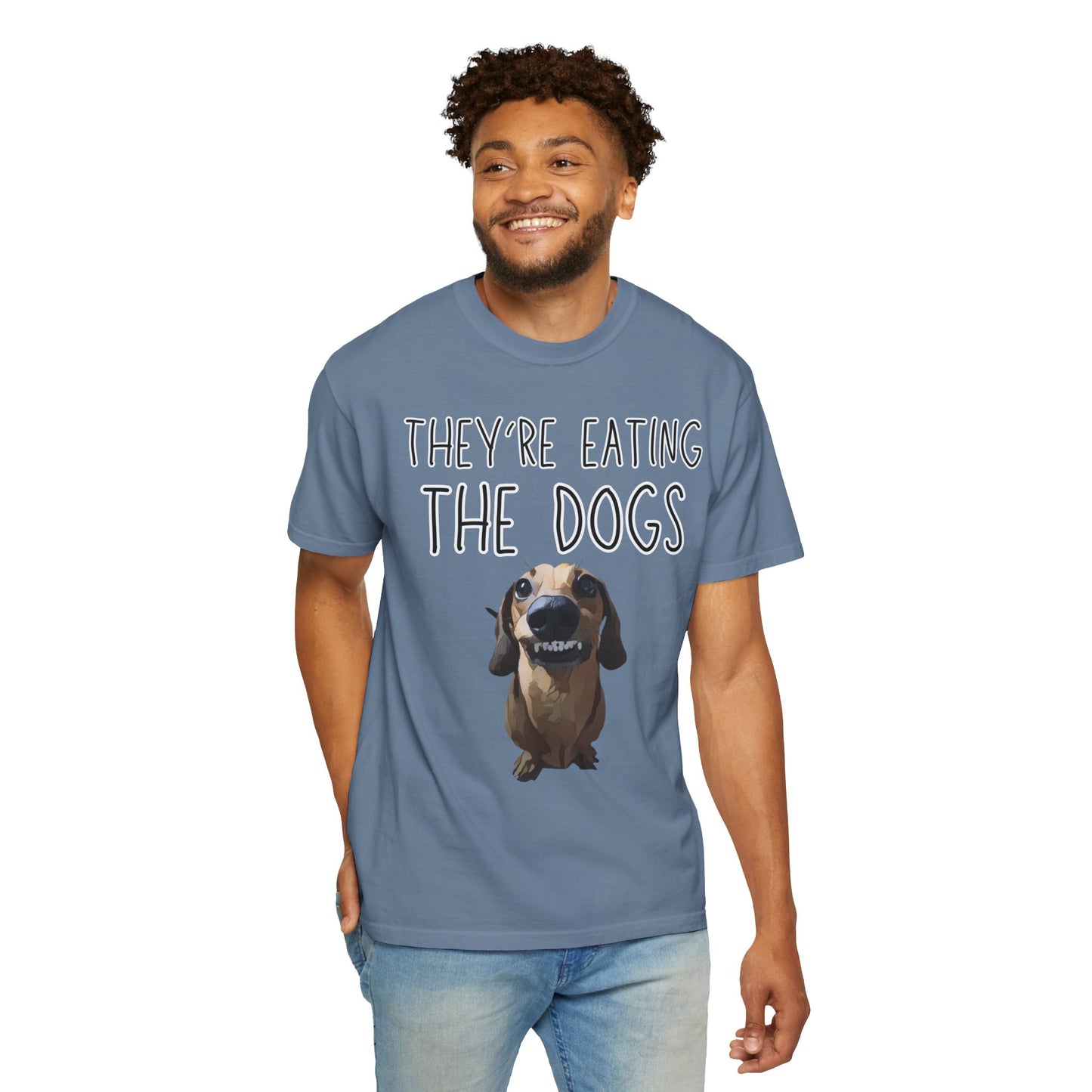 They’re Eating the Dogs! Personalized Dog T-Shirt