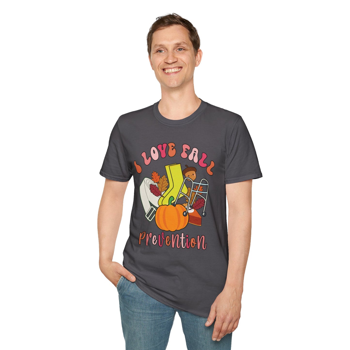 I Love Fall (Prevention) | Fall Shirt for Nurse/PT/OT/Tech