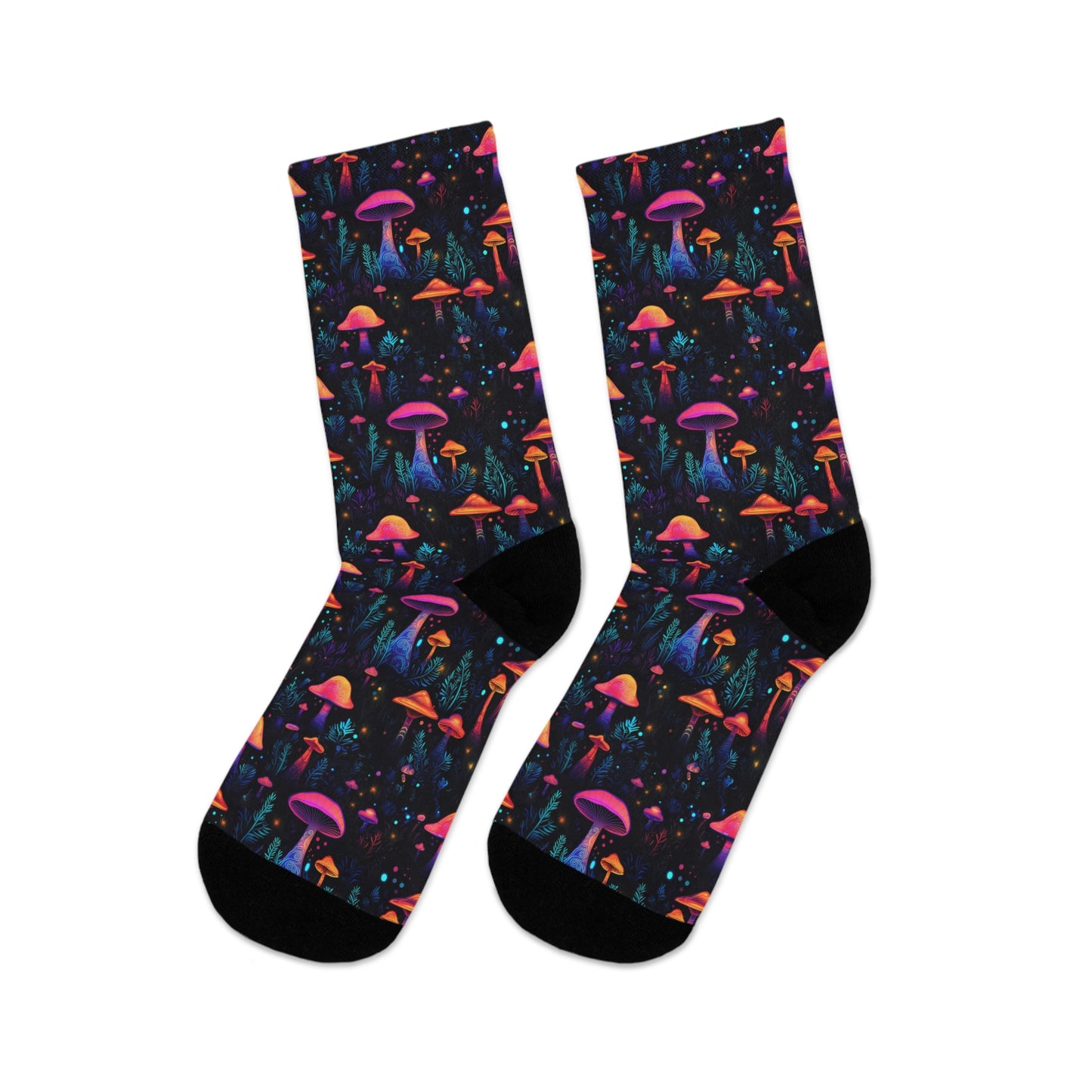 Mushroom Lover Socks | Recycled Poly Socks