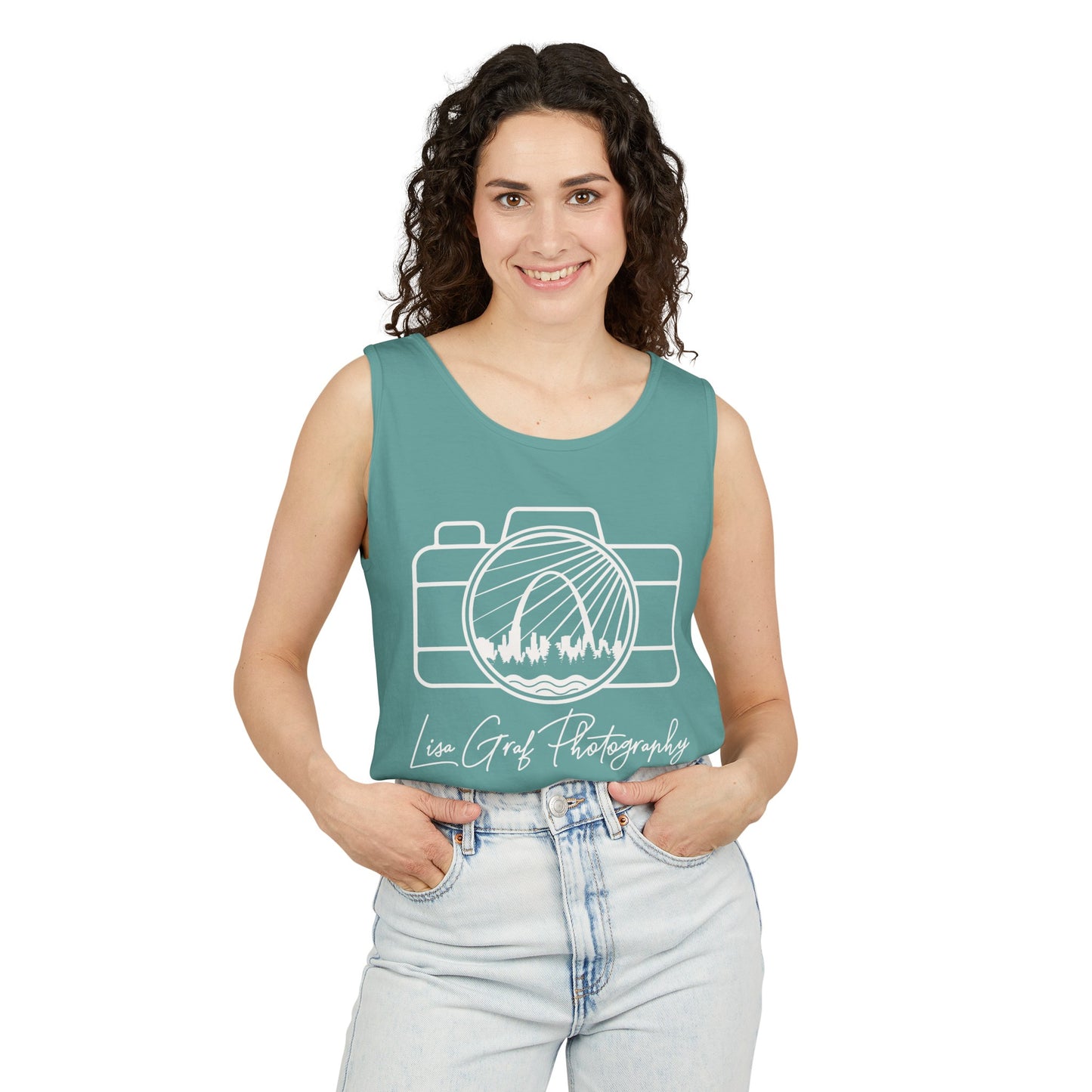 Lisa Graf Photography - Unisex Garment-Dyed Tank Top