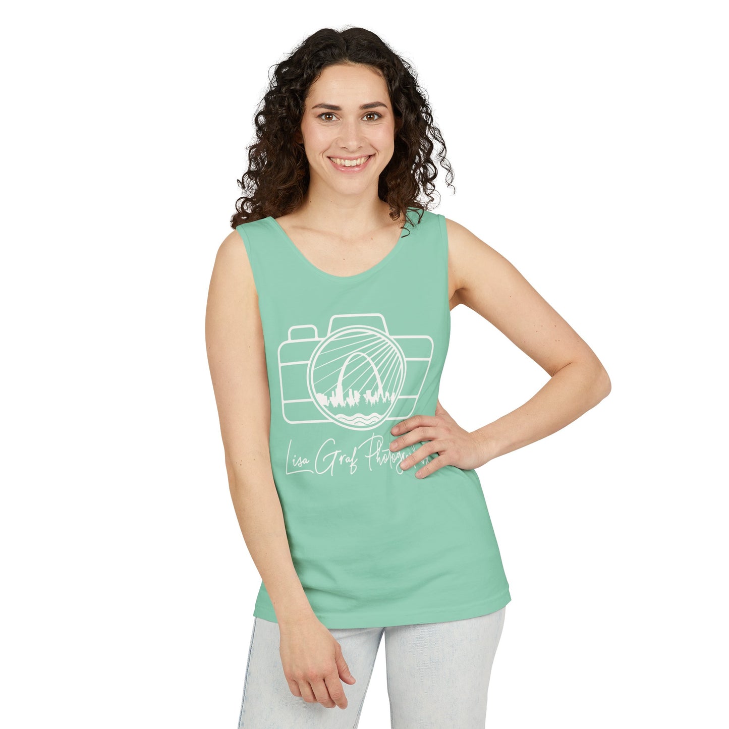 Lisa Graf Photography - Unisex Garment-Dyed Tank Top