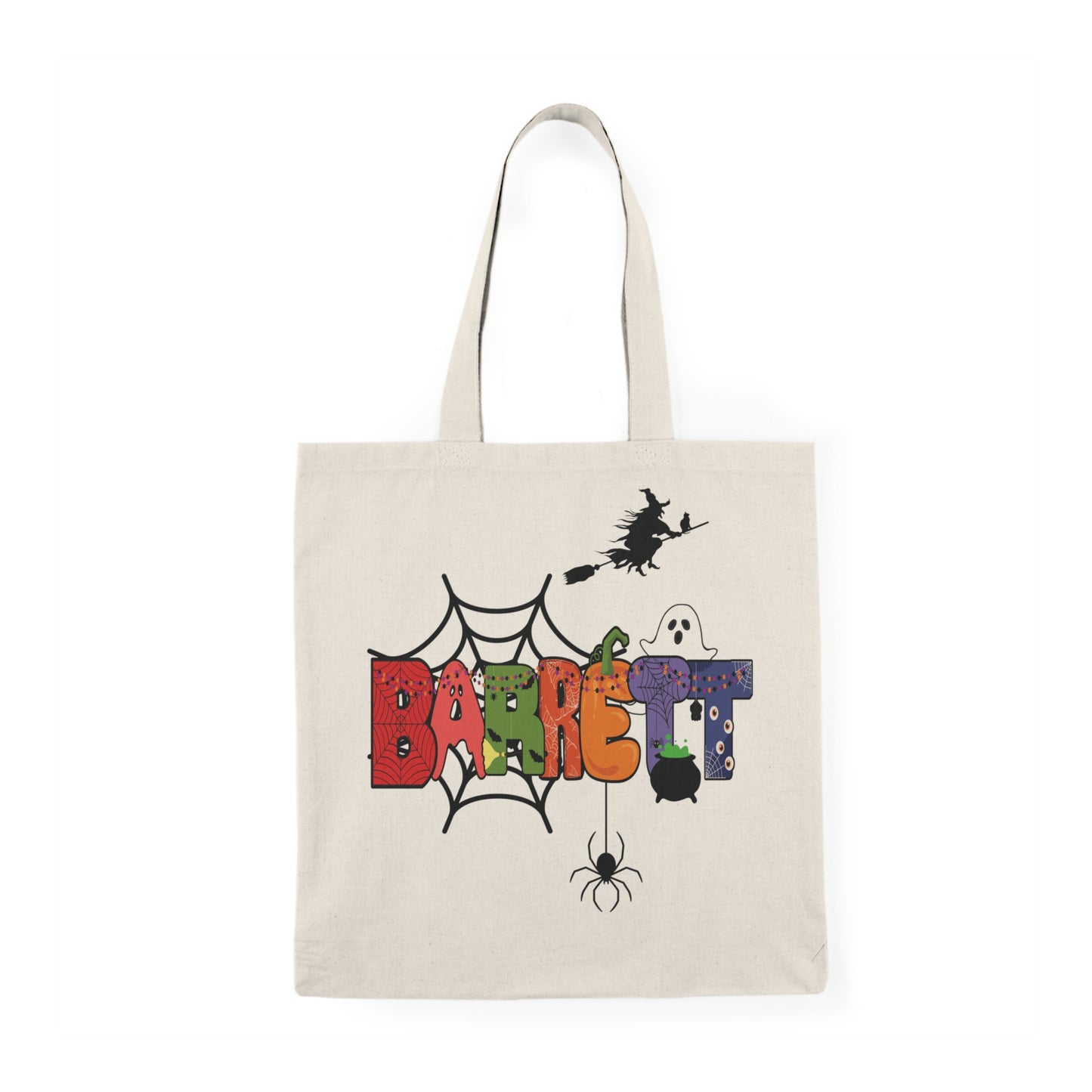 Personalized Halloween Treat Bag - Custom Letter Boo Bag