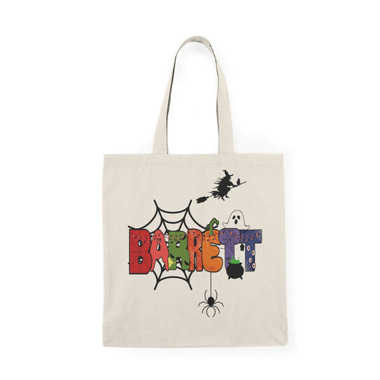 Personalized Halloween Treat Bag - Custom Letter Boo Bag