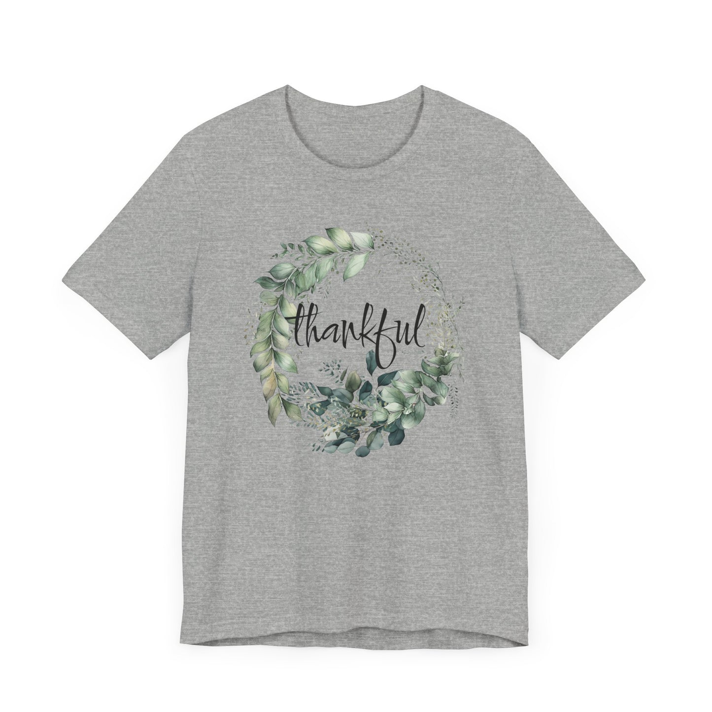 Adult "Thankful" - Unisex Jersey Short Sleeve Tee