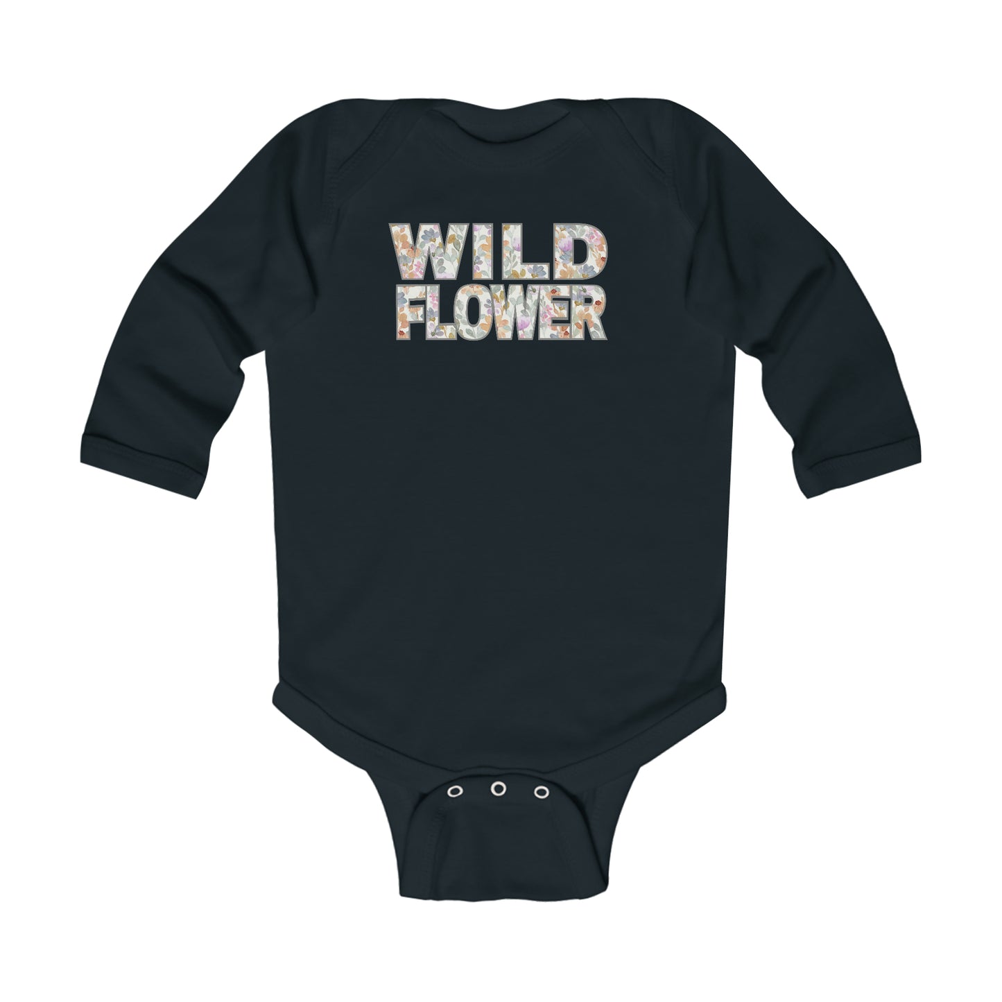 "Wildflower" | Infant Long Sleeve Bodysuit