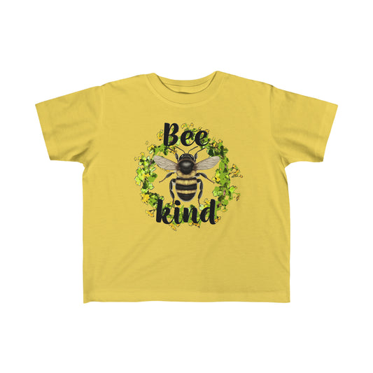 "Bee Kind"  Fine Jersey Toddler Tee