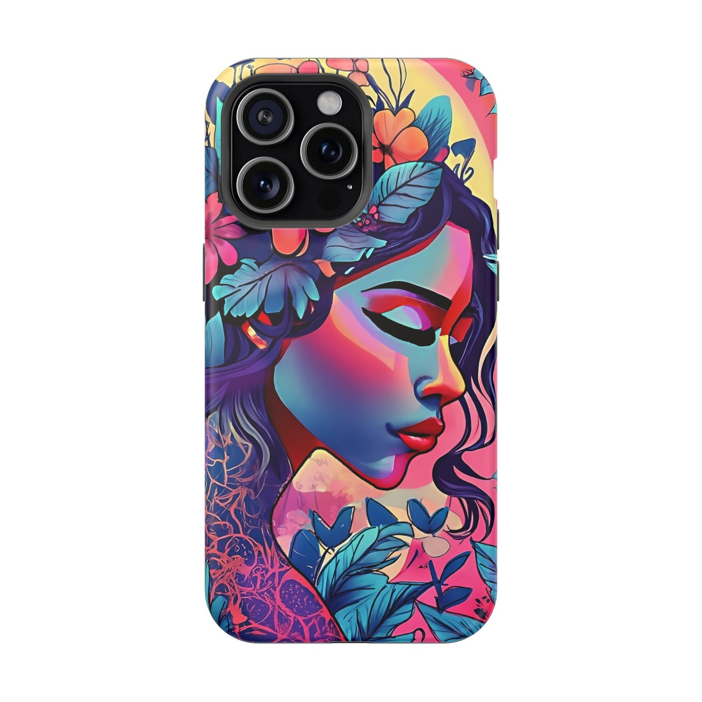 Anime Magnetic Phone Case | Garden Goddess Original Art