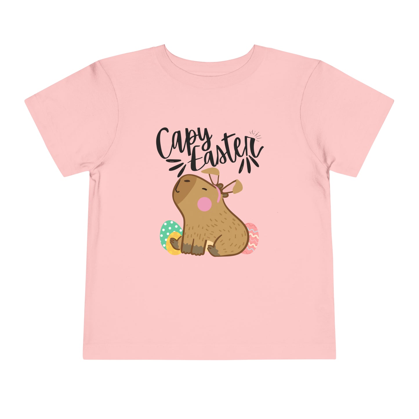 Capy Easter Toddler Tee | Capybara Easter