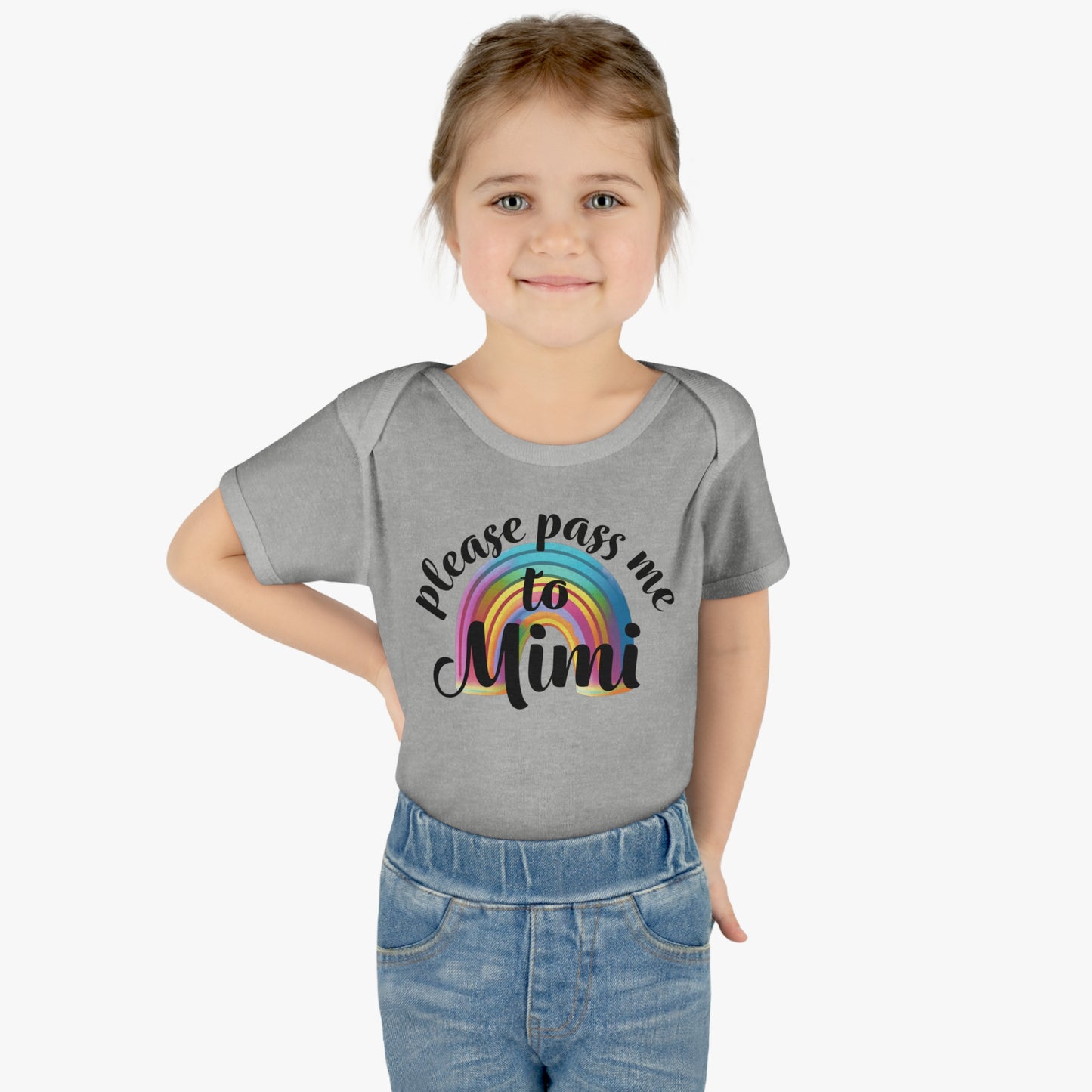 "Pass Me to Mimi" Infant Onesie