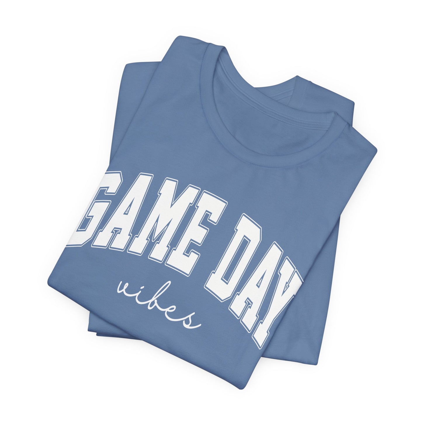 Game Day Vibes - Unisex Jersey Lightweight Tee