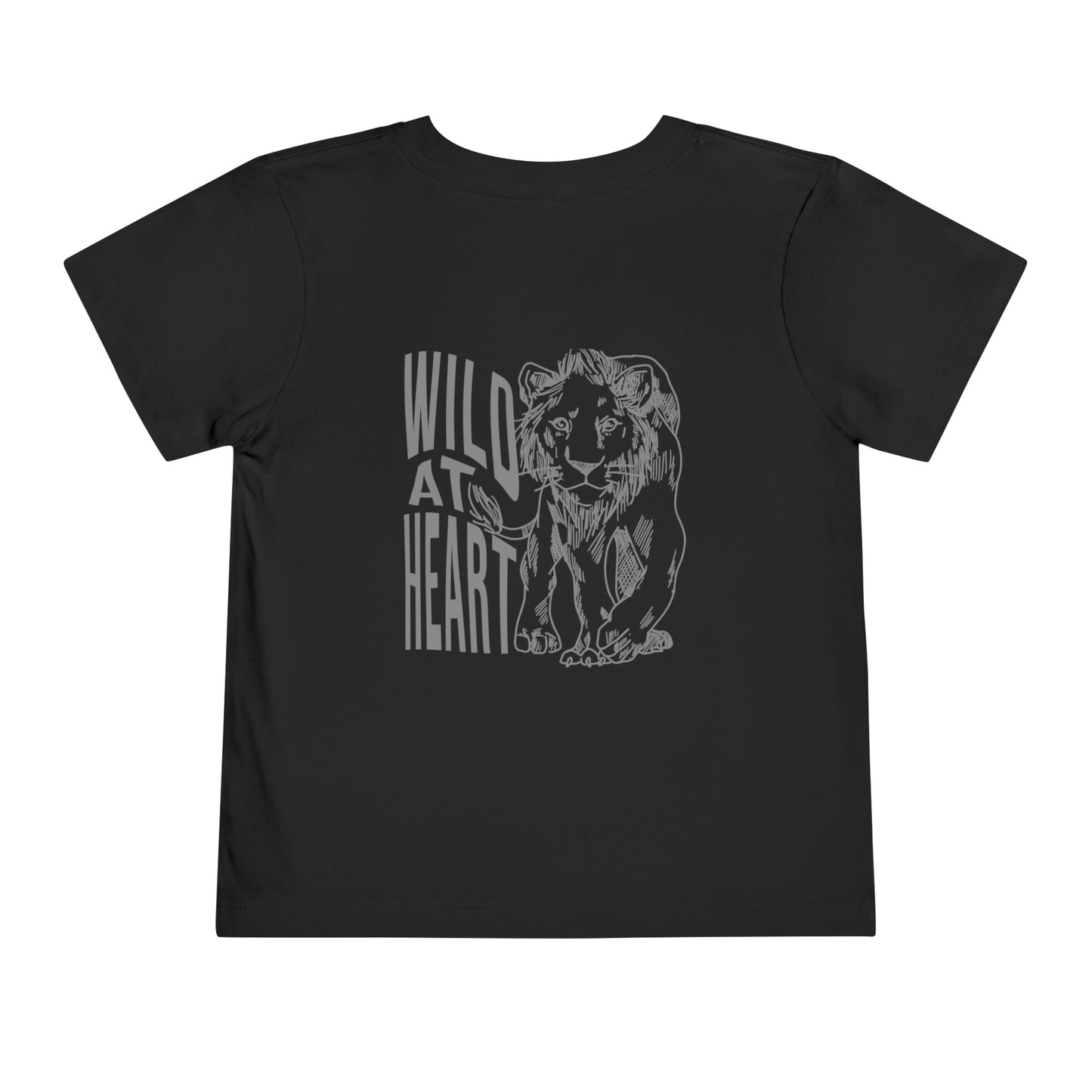 "Wild at Heart" Toddler Tee | Lion Shirt for Wild Kids