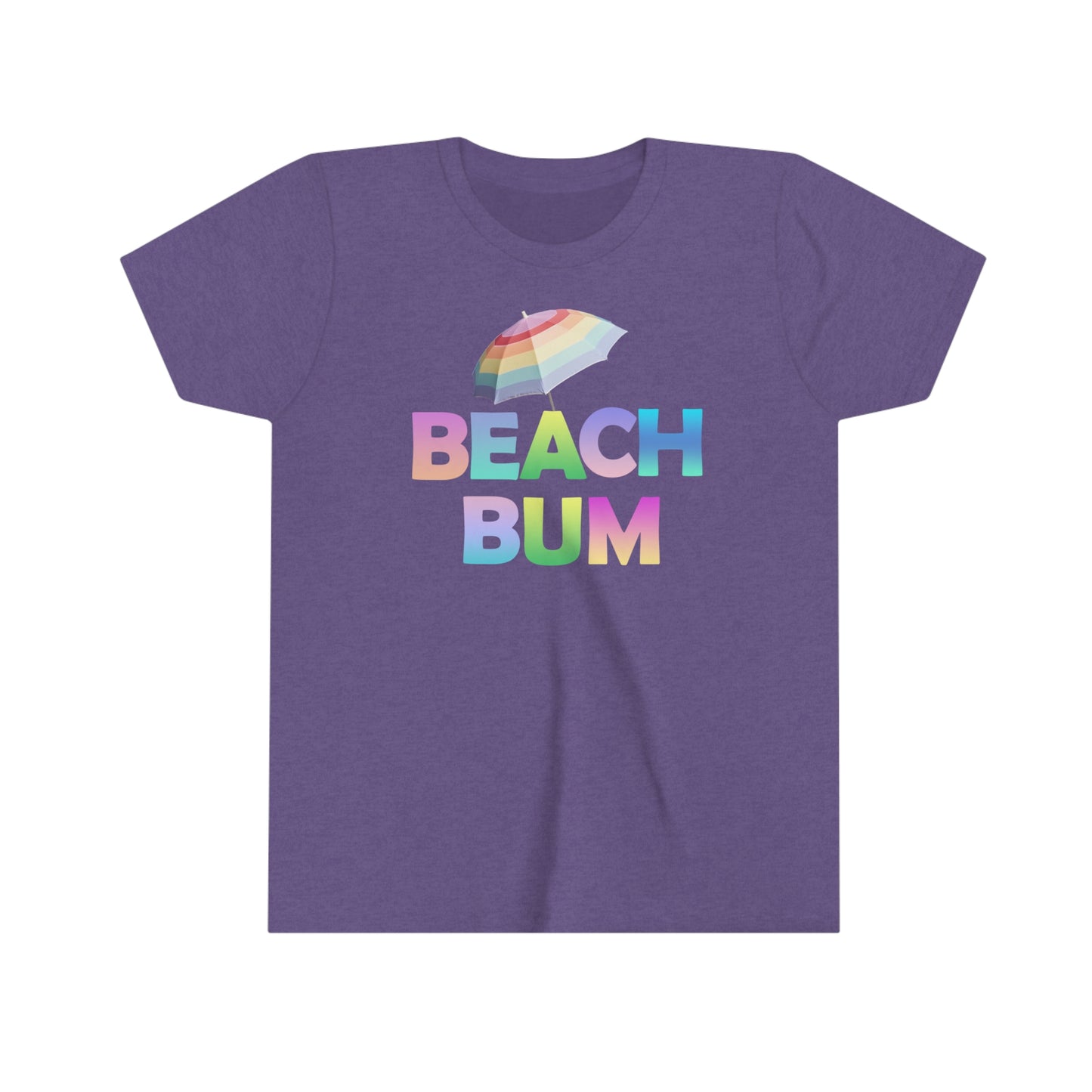 "Beach Bum" Rainbow Youth Short Sleeve Tee