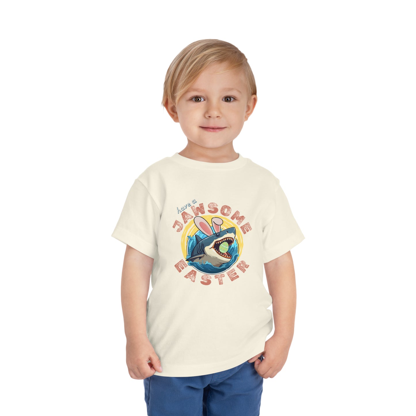 "Have A Jawsome Easter" Toddler Tee | Shark Easter Shirt for Kid