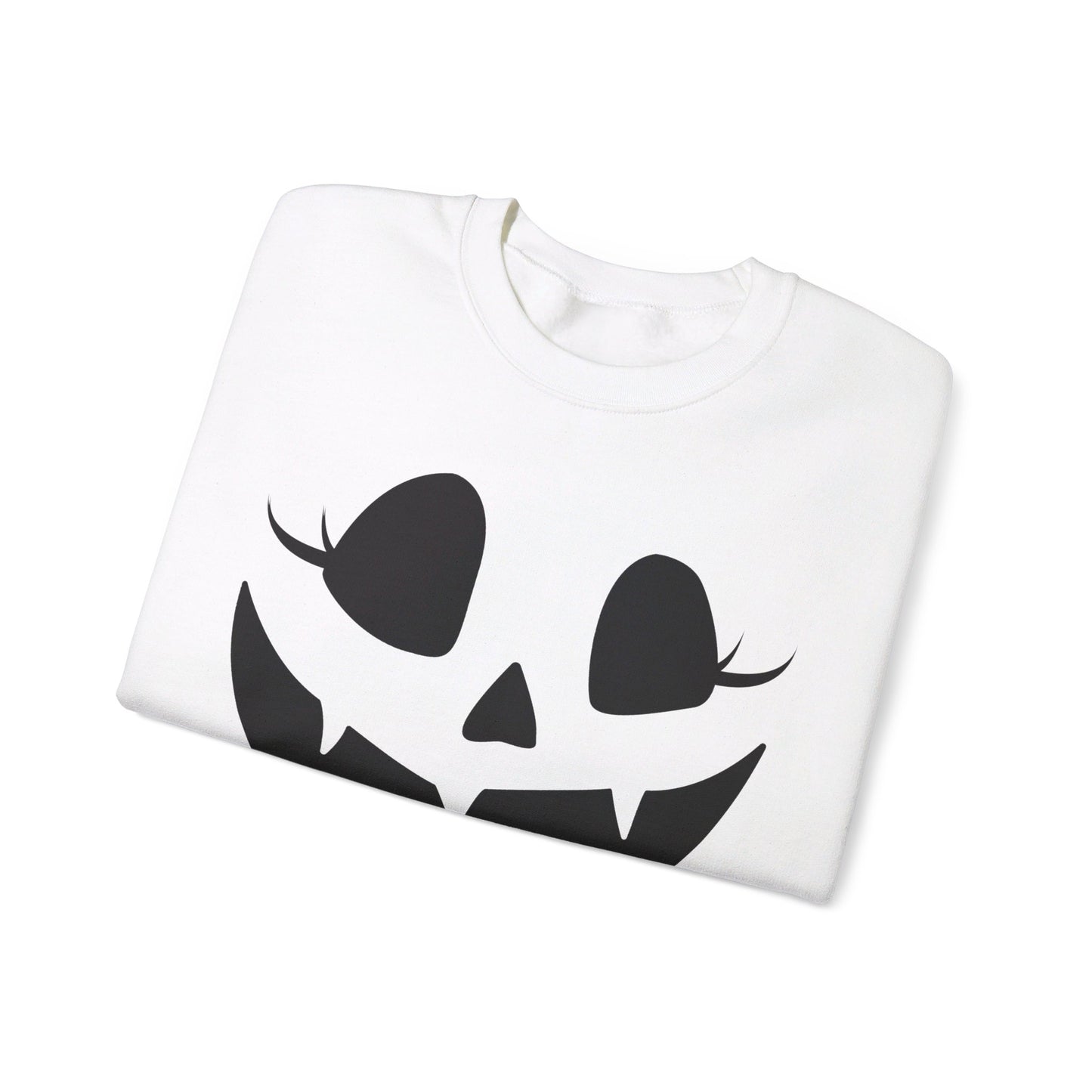 Girly Pumpkin | Adult Unisex Halloween Sweatshirt