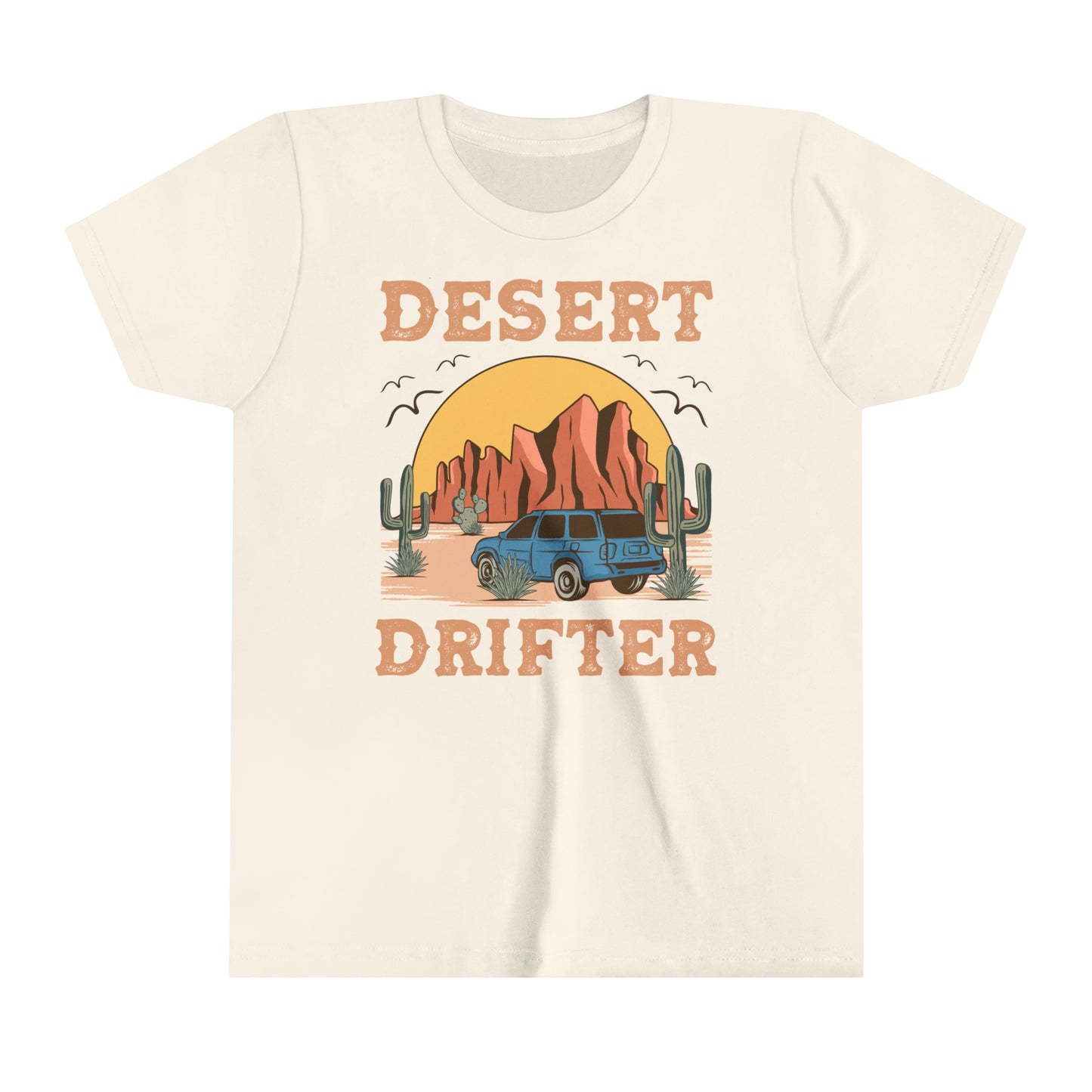 Desert Drifter Youth T-Shirt | Retro Western Kid's Tee