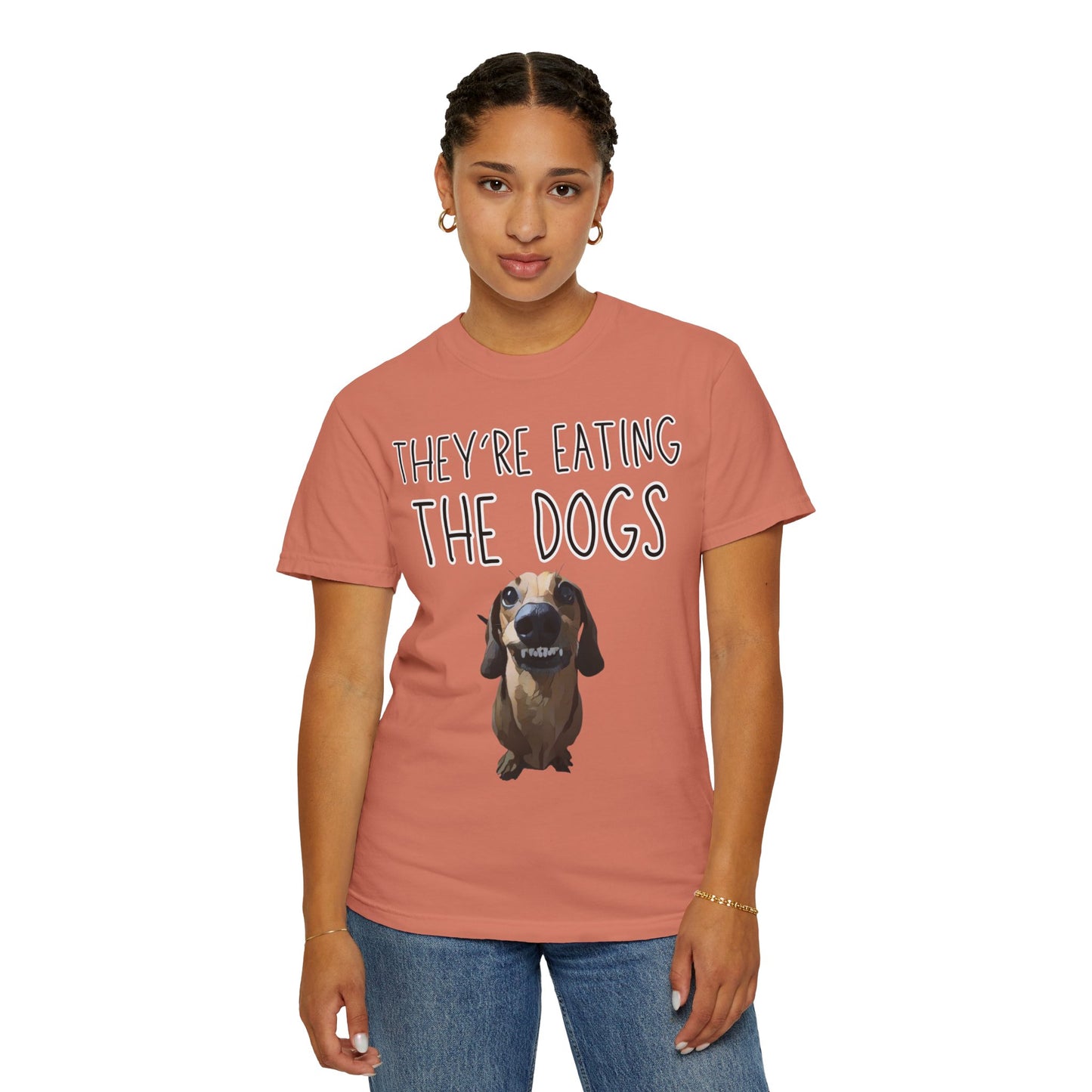 They’re Eating the Dogs! Personalized Dog T-Shirt