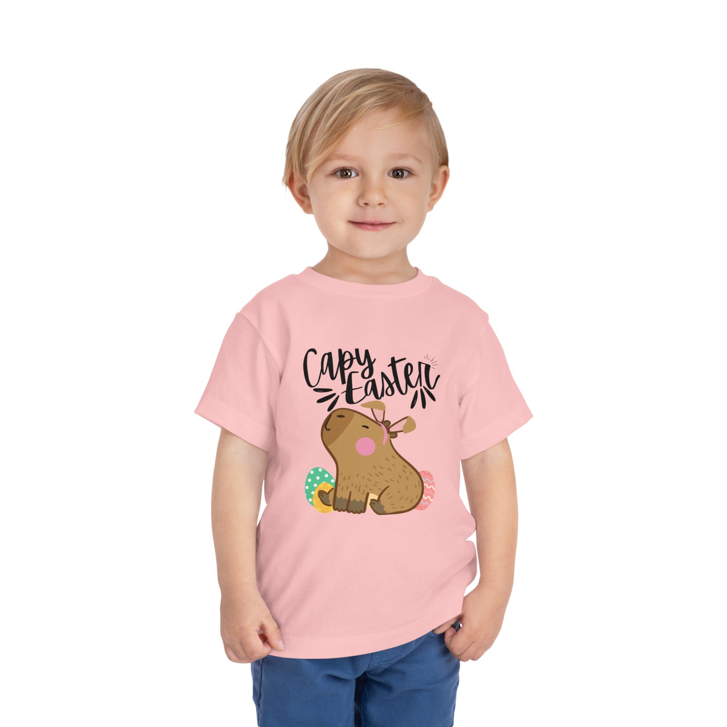 Capy Easter Toddler Tee | Capybara Easter