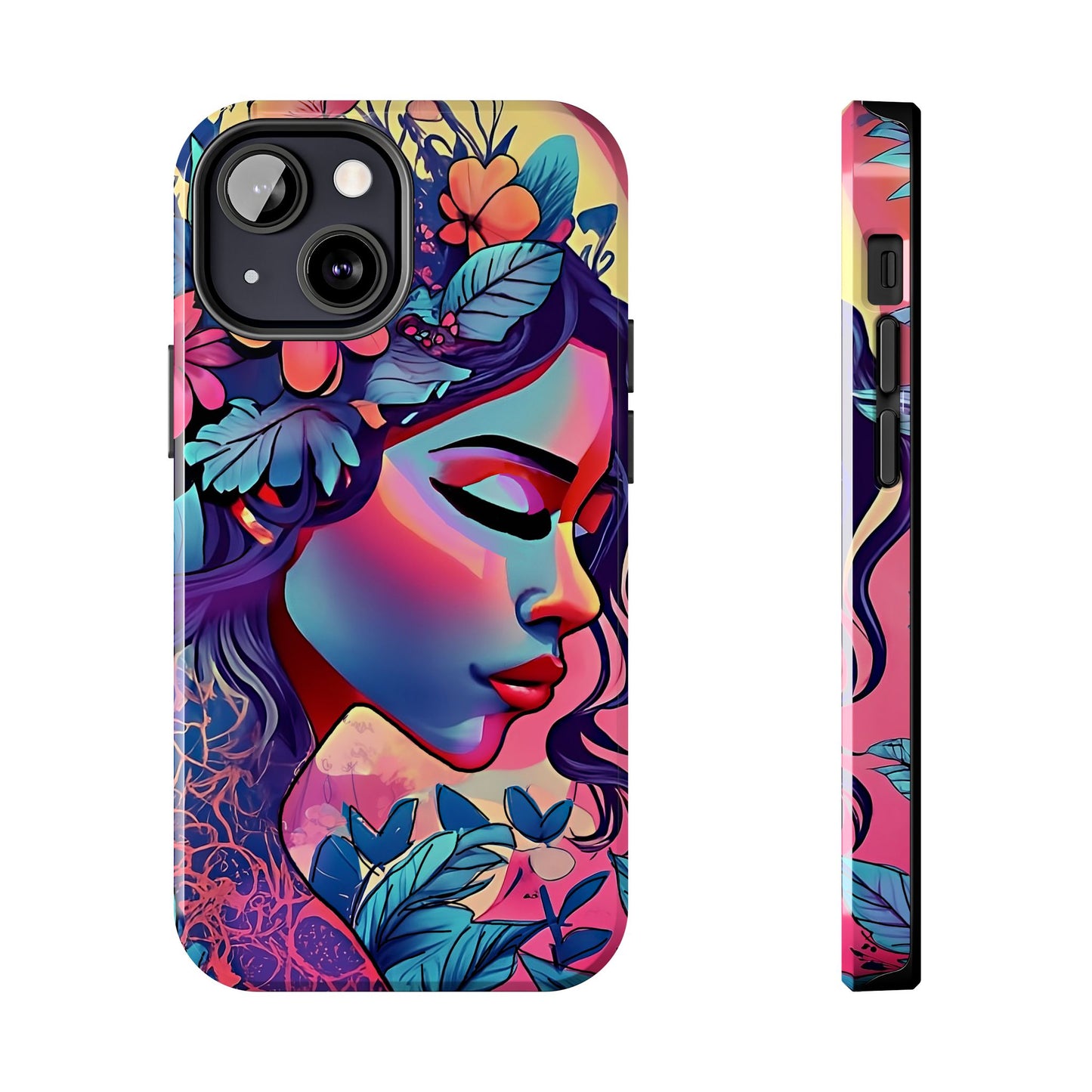 Anime iPhone Case | Water Goddess Original Art | iPhone X, iPhone 11, iPhone 12, iPhone 13, iPhone 14