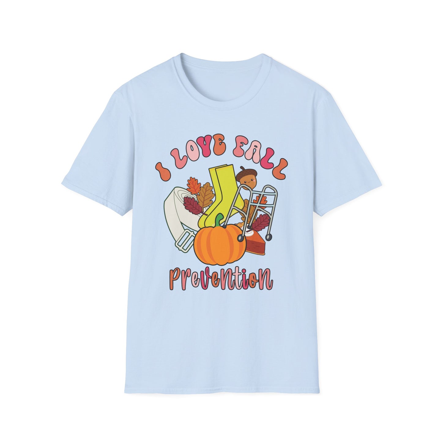 I Love Fall (Prevention) | Fall Shirt for Nurse/PT/OT/Tech