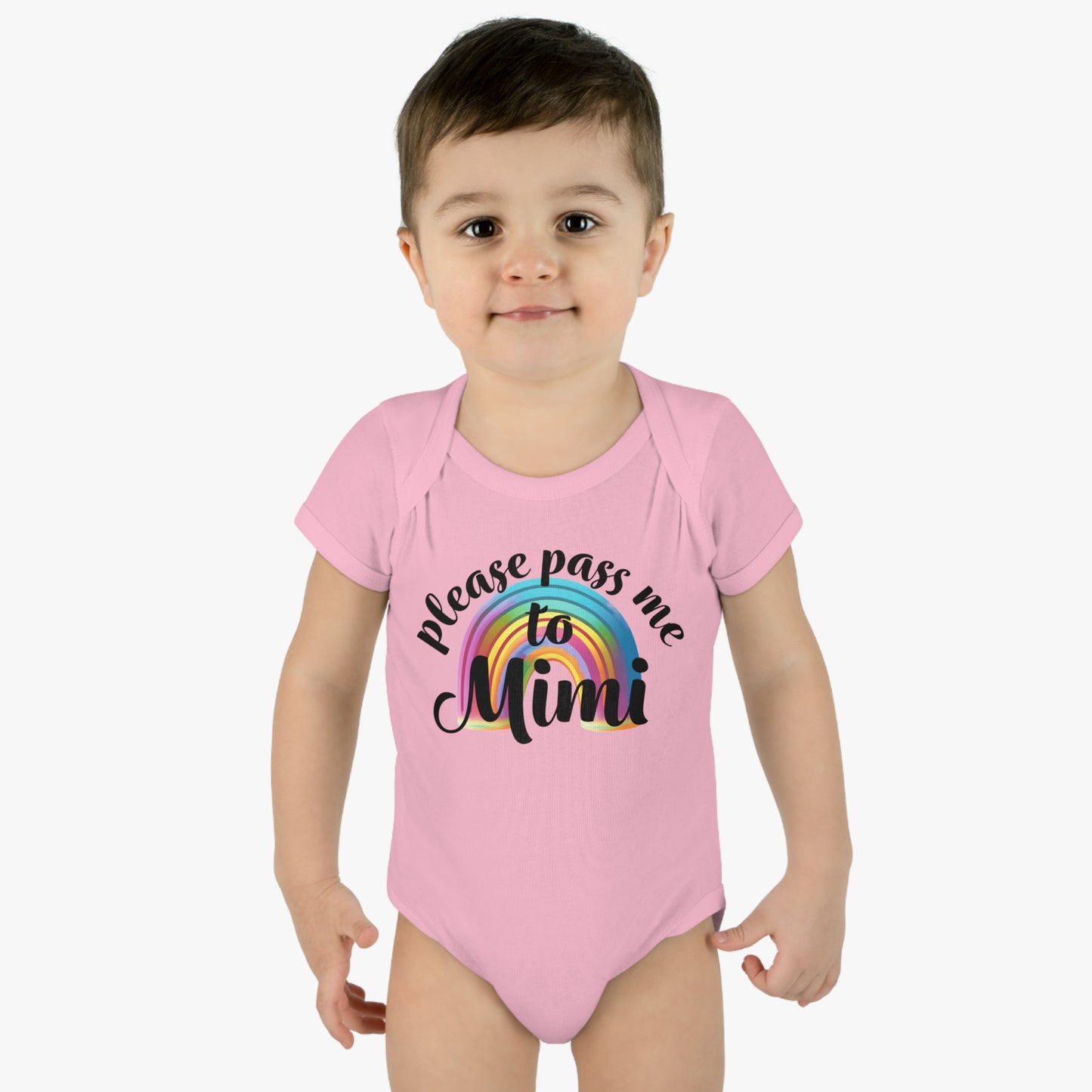 "Pass Me to Mimi" Infant Onesie