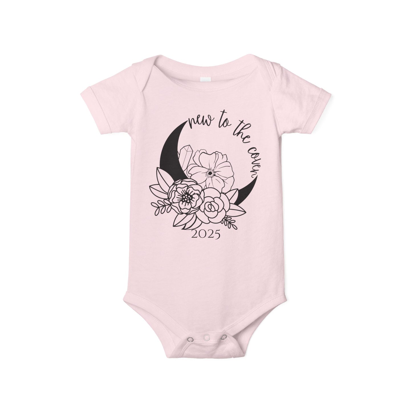 New to the Coven Baby Bodysuit, Goth Baby Clothes, Goth Baby Stuff, Cute Funny Baby Clothes, Gothic Halloween Onesies