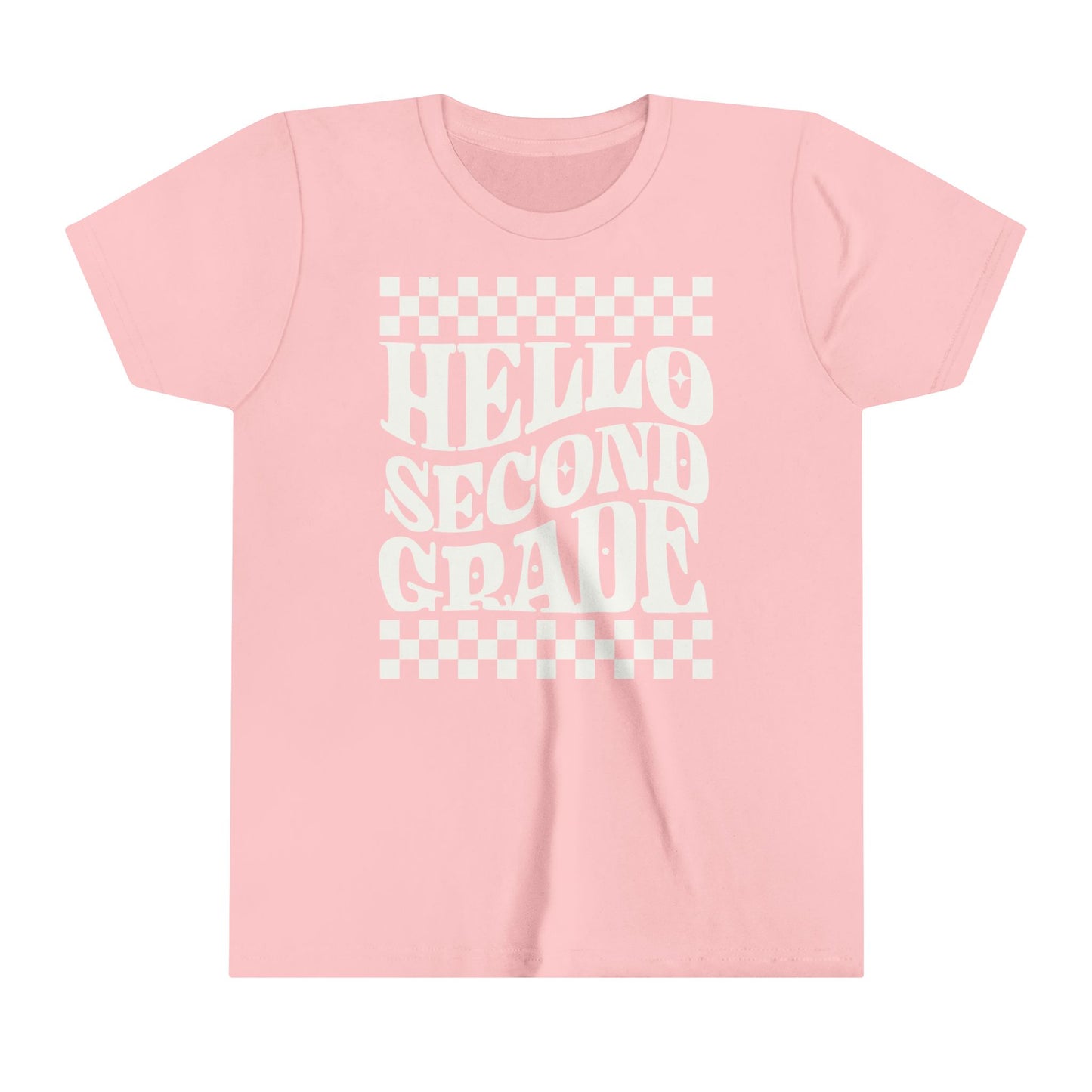 Hello Second Grade | First Day of School Kids Shirt