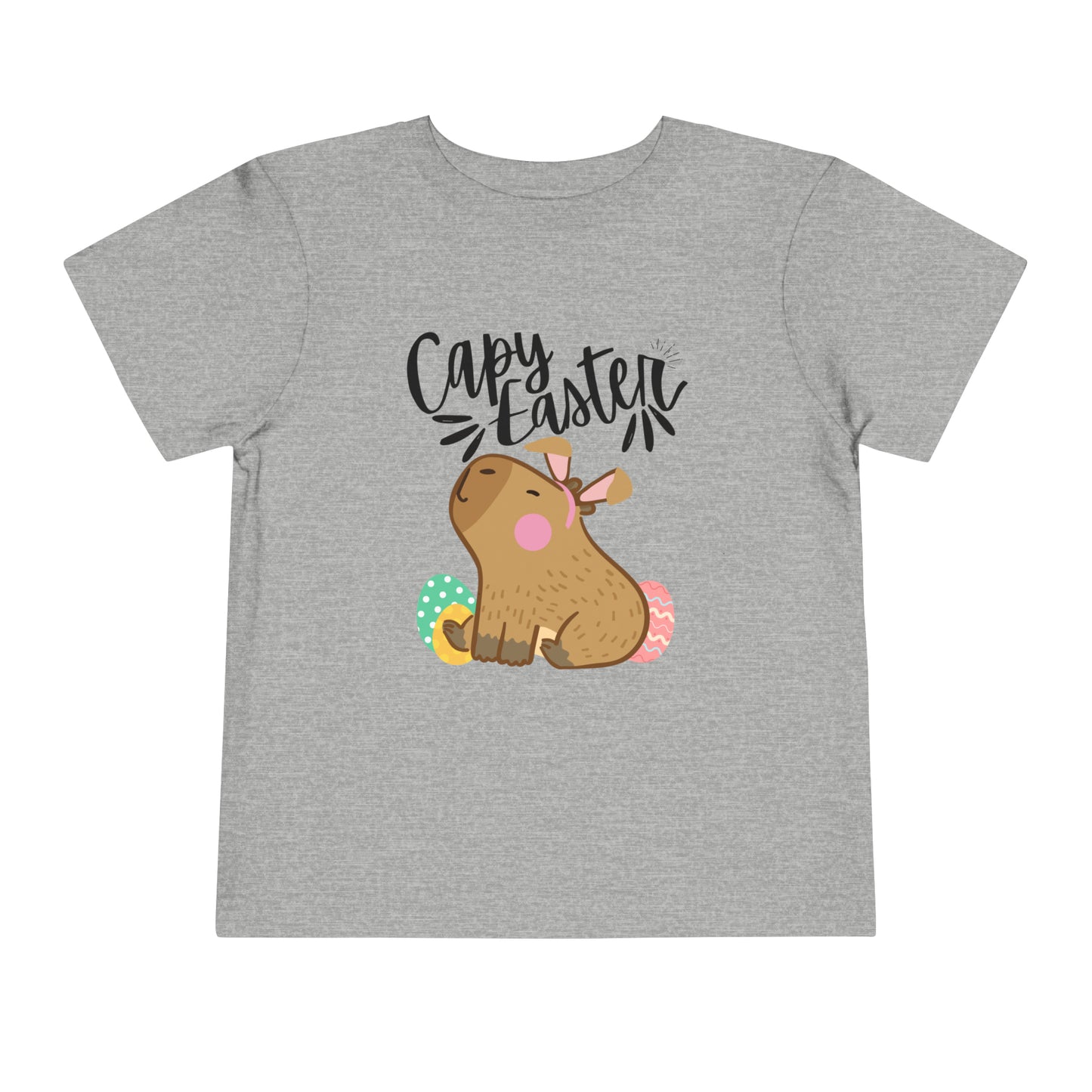 Capy Easter Toddler Tee | Capybara Easter