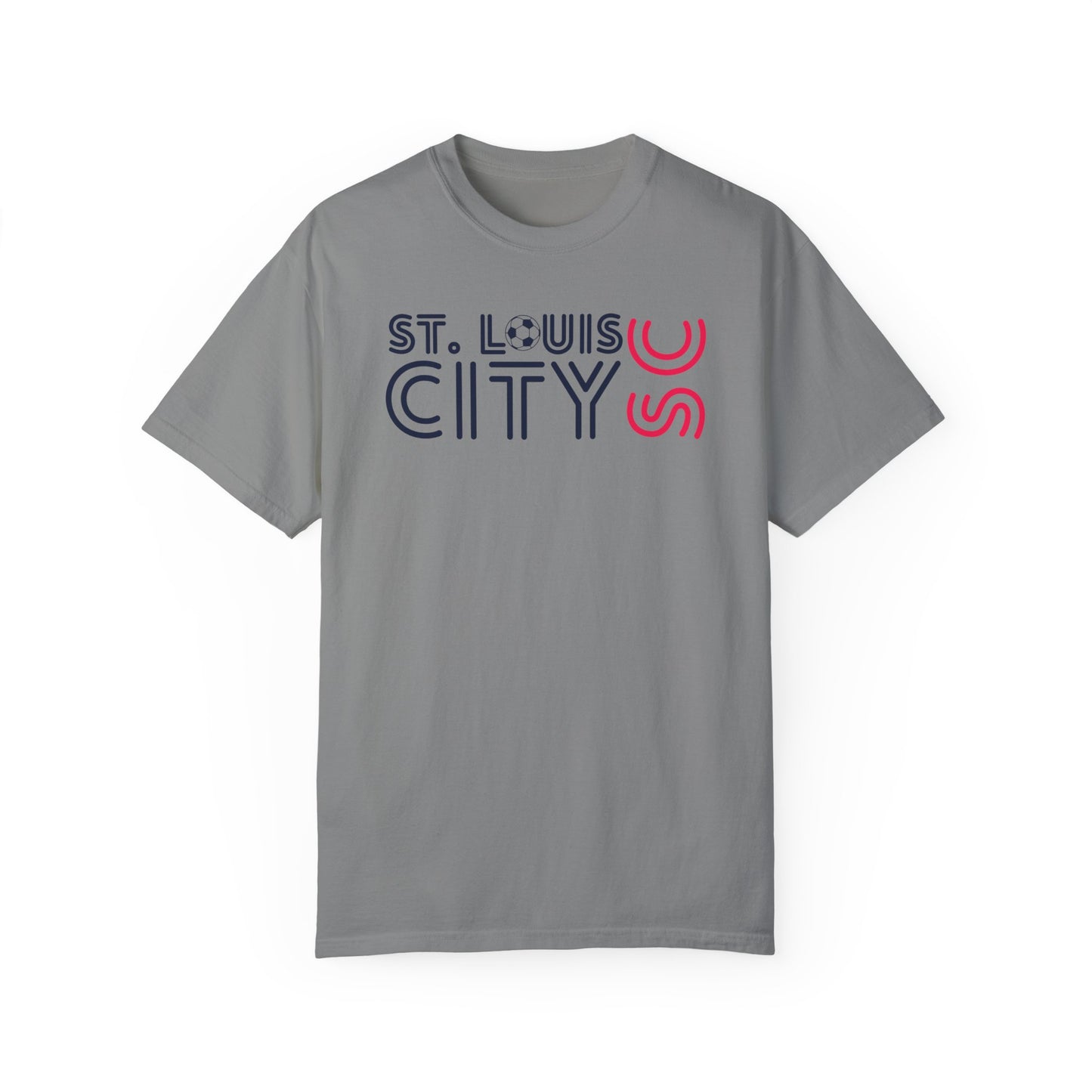 St. Louis City Soccer T-Shirt | Minimalist | Comfort Colors Tee