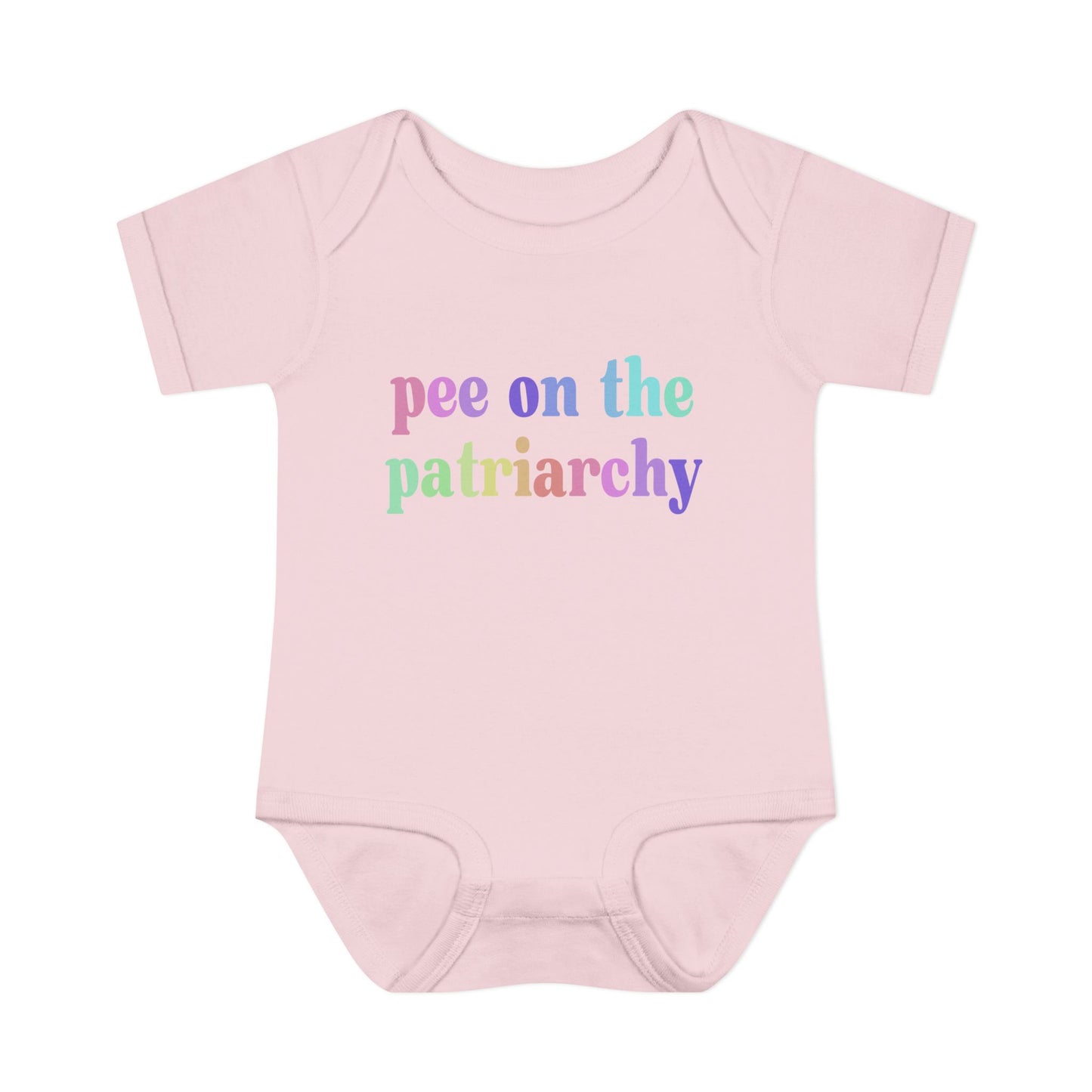 Pee On The Patriarchy Baby Bodysuit, Funny Baby Shower Gift, Female Empowerment Clothing, Social Justice Gift for Newborn