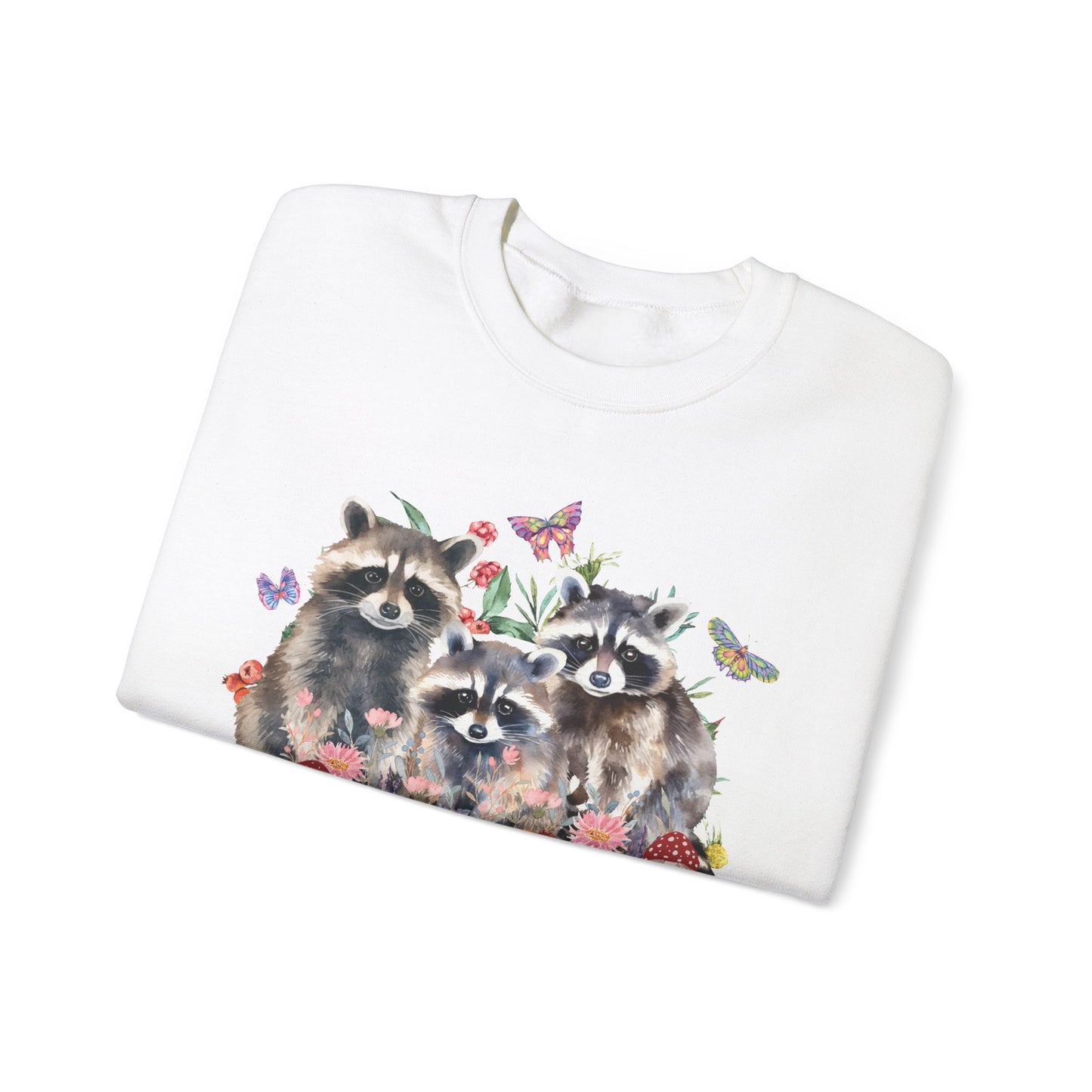 Vintage Raccoon Crewneck Sweatshirt