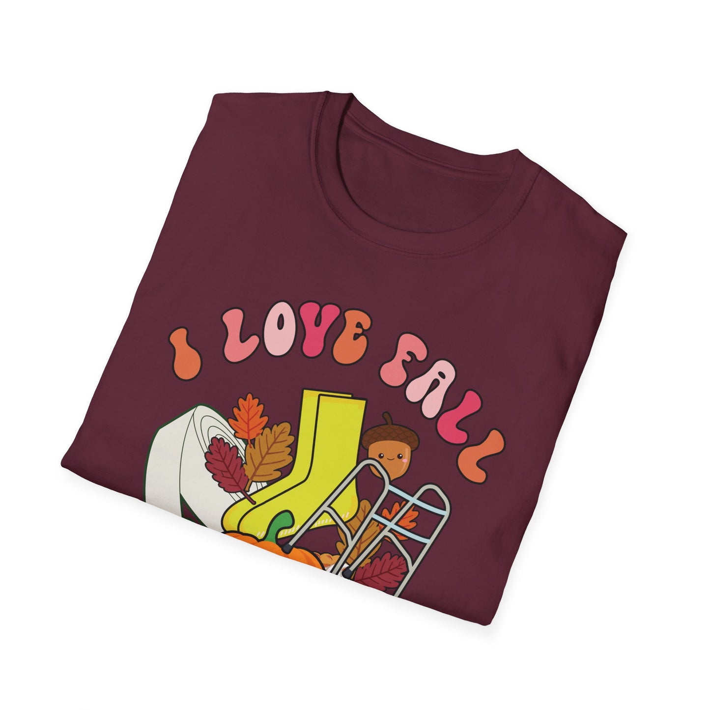 I Love Fall (Prevention) | Fall Shirt for Hospital Nurse/PT/OT/Tech