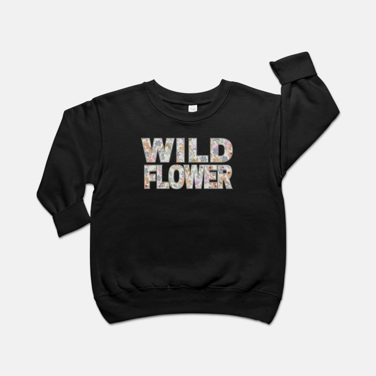 Wildflower - Toddler Crew Neck Sweatshirt