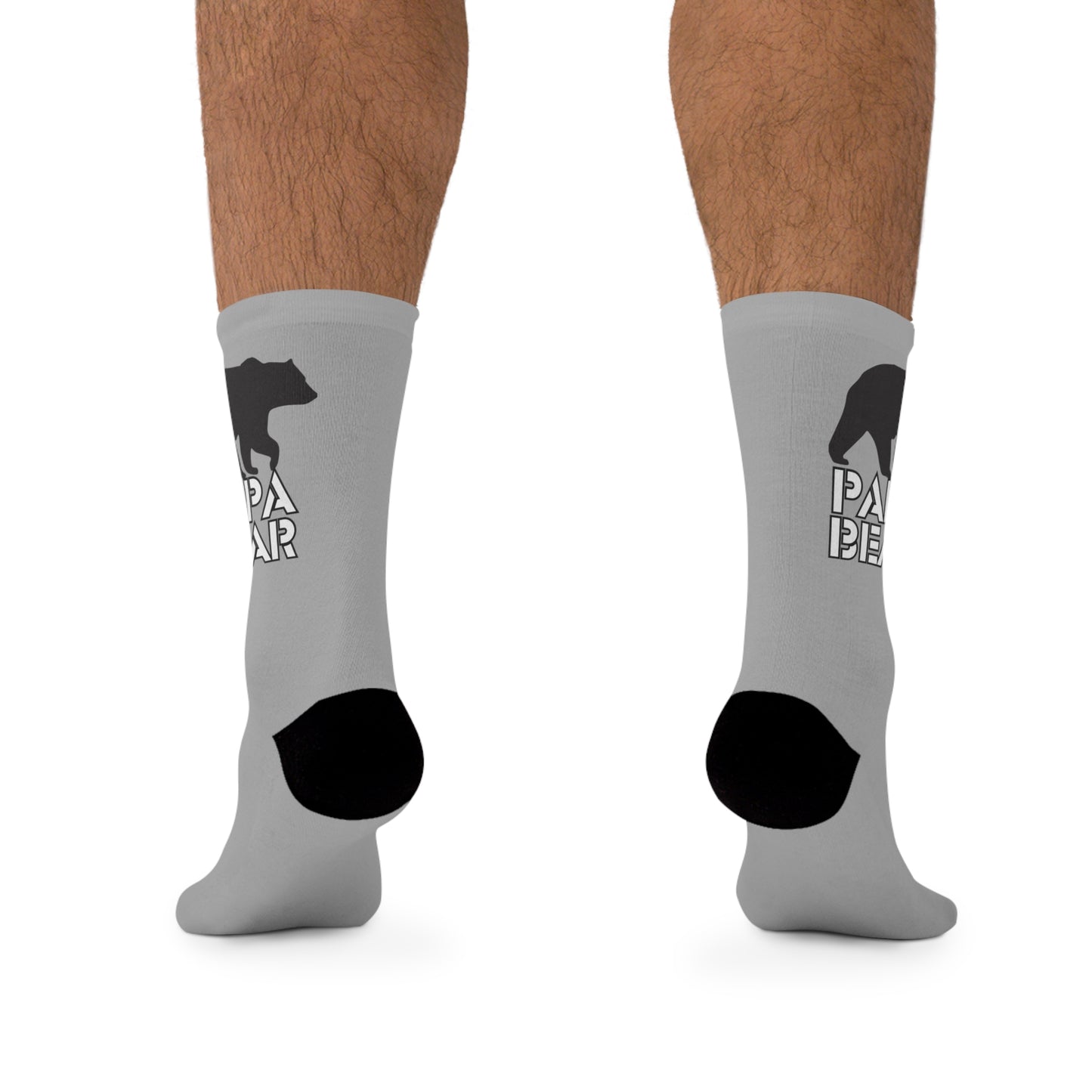 Customizable "Papa Bear" and Cubs | Recycled Poly Socks