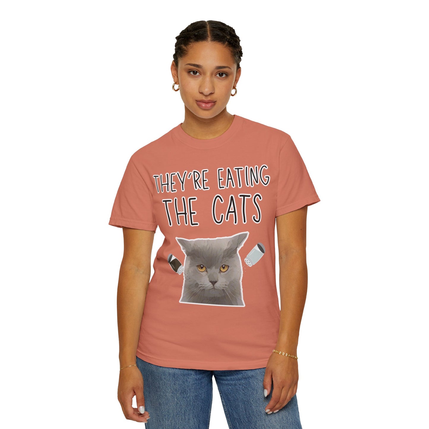 They’re Eating the Cats! Personalized Cat T-Shirt