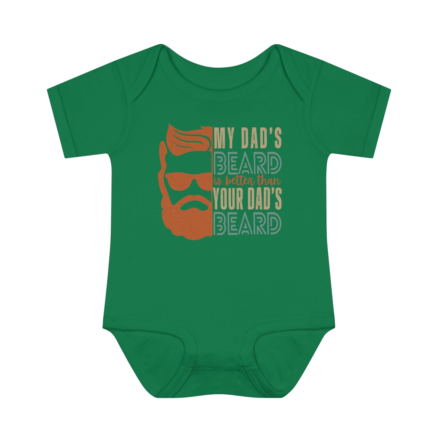 My Dad's Beard Is Better Than Your Dad's Beard | Baby Bodysuit | Gift for Dad