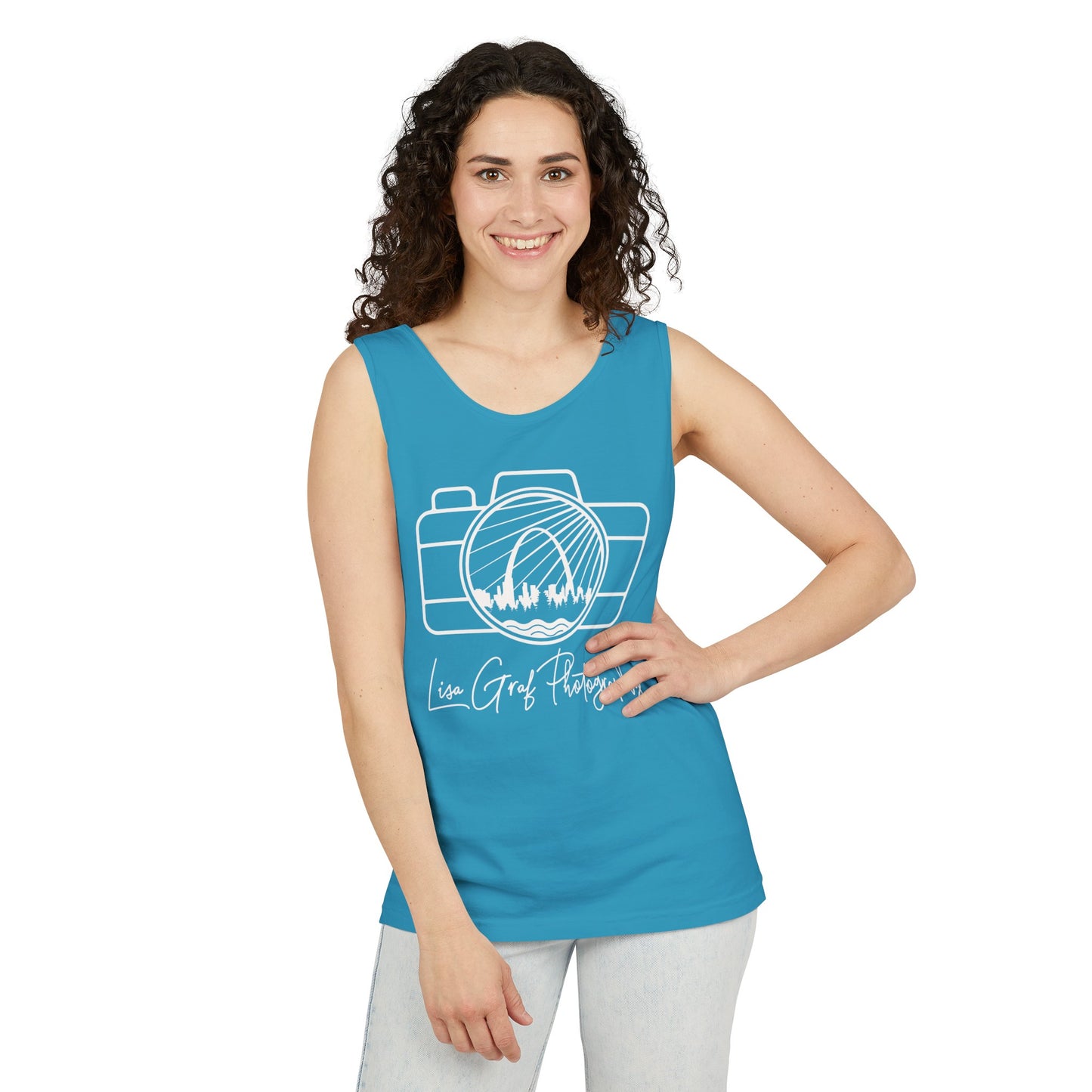 Lisa Graf Photography - Unisex Garment-Dyed Tank Top