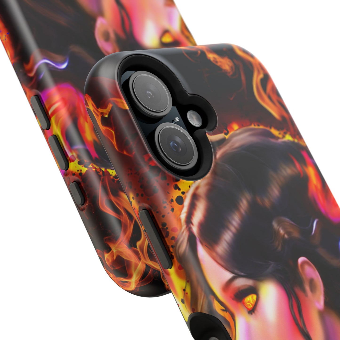 Anime Magnetic Phone Case | Fire Goddess Original Art